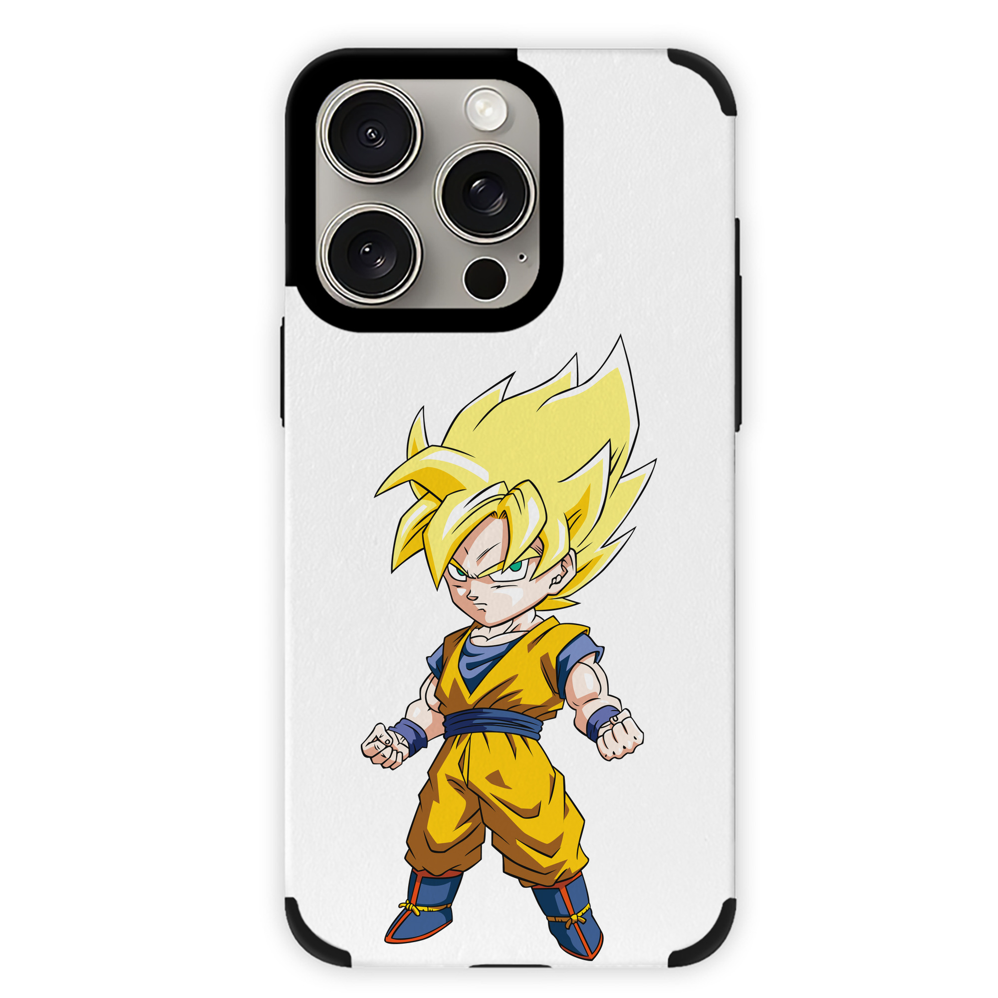 （画像用） ドラゴンボール 孫悟空（そん ごくう）Son Goku カカロット DRAGON BALL Kakarotto 【iPhone15ProMax対応】 PUレザー スマホケース 耐衝撃＆黄変防止