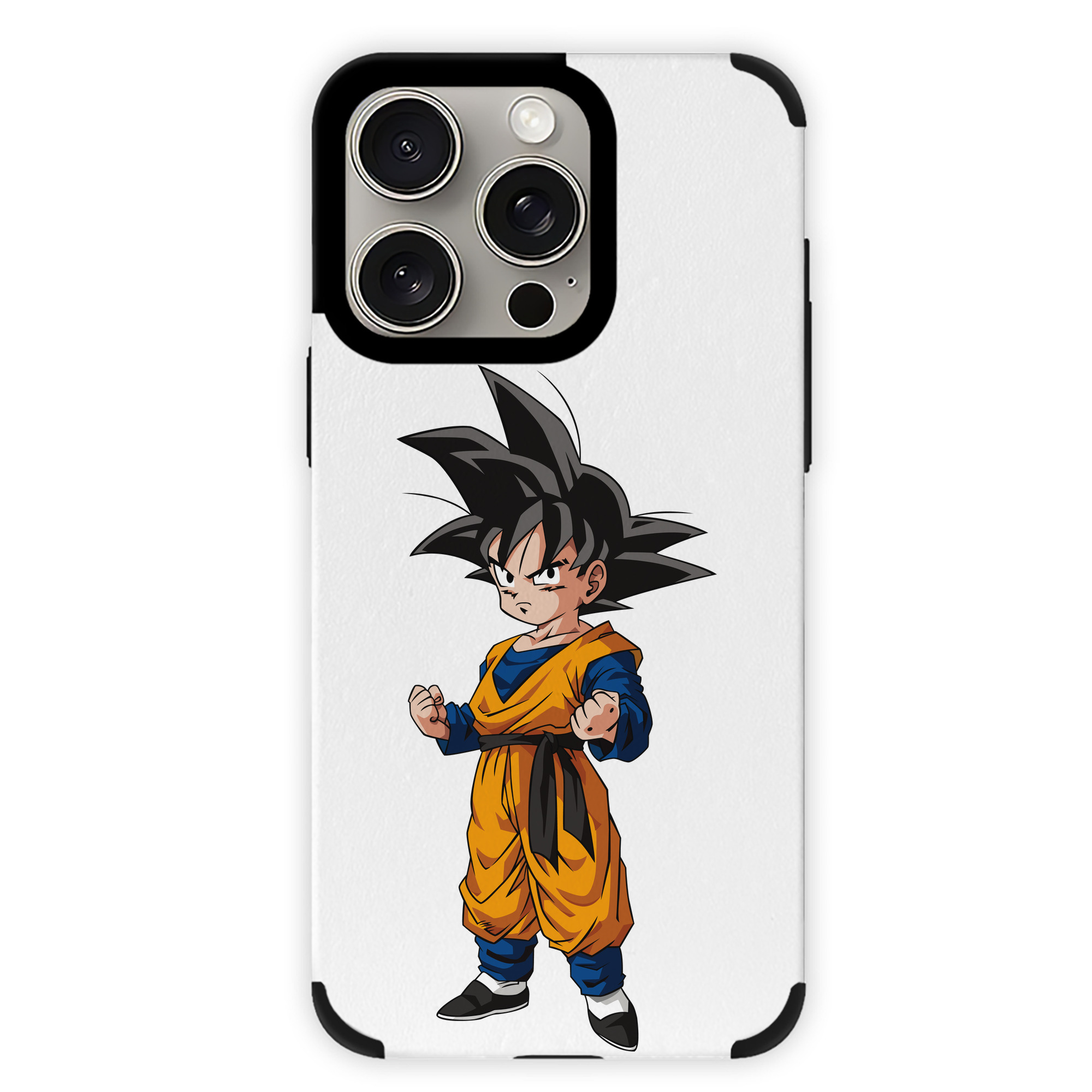 （画像用） ドラゴンボール 孫悟空（そん ごくう）Son Goku カカロット DRAGON BALL Kakarotto 【iPhone15ProMax対応】 PUレザー スマホケース 耐衝撃＆黄変防止