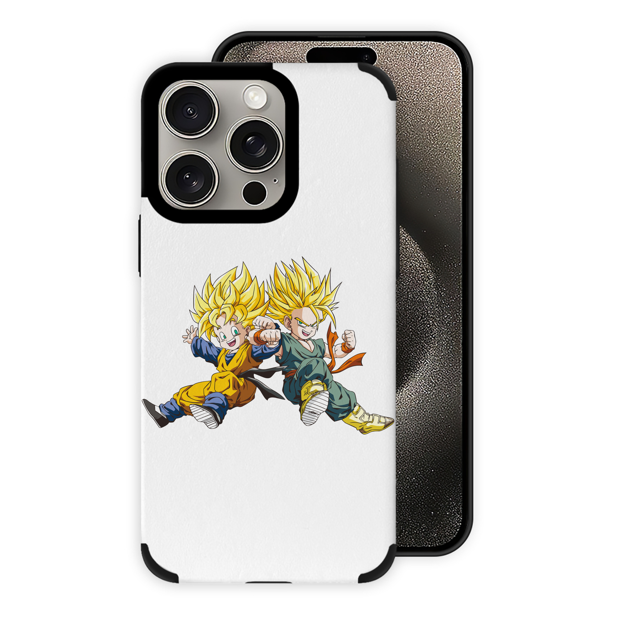 （画像用） ドラゴンボール 孫悟空（そん ごくう）Son Goku カカロット DRAGON BALL Kakarotto 【iPhone15ProMax対応】 PUレザー スマホケース 耐衝撃＆黄変防止