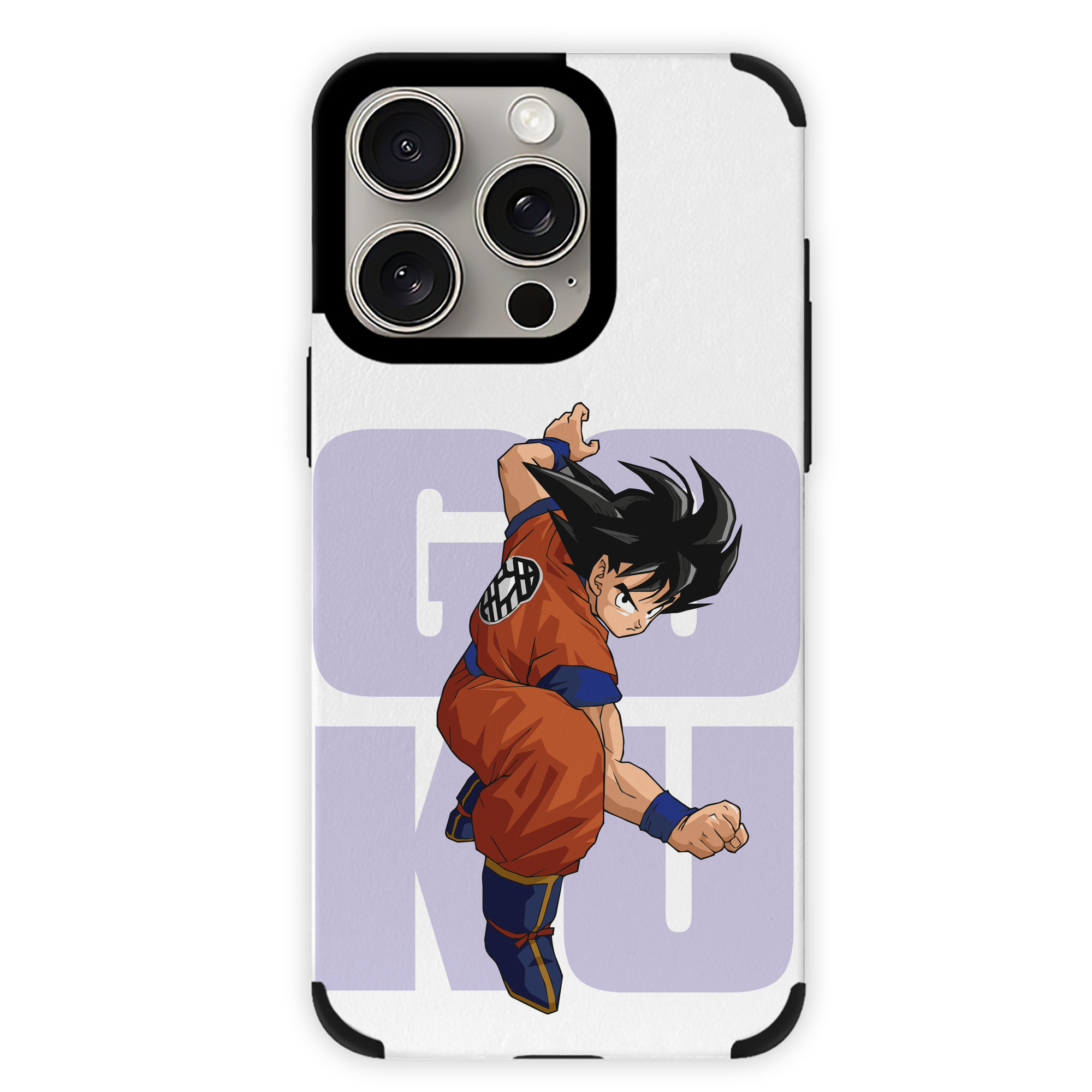 （画像用） ドラゴンボール 孫悟空（そん ごくう）Son Goku カカロット DRAGON BALL Kakarotto 【iPhone15ProMax対応】 PUレザー スマホケース 耐衝撃＆黄変防止