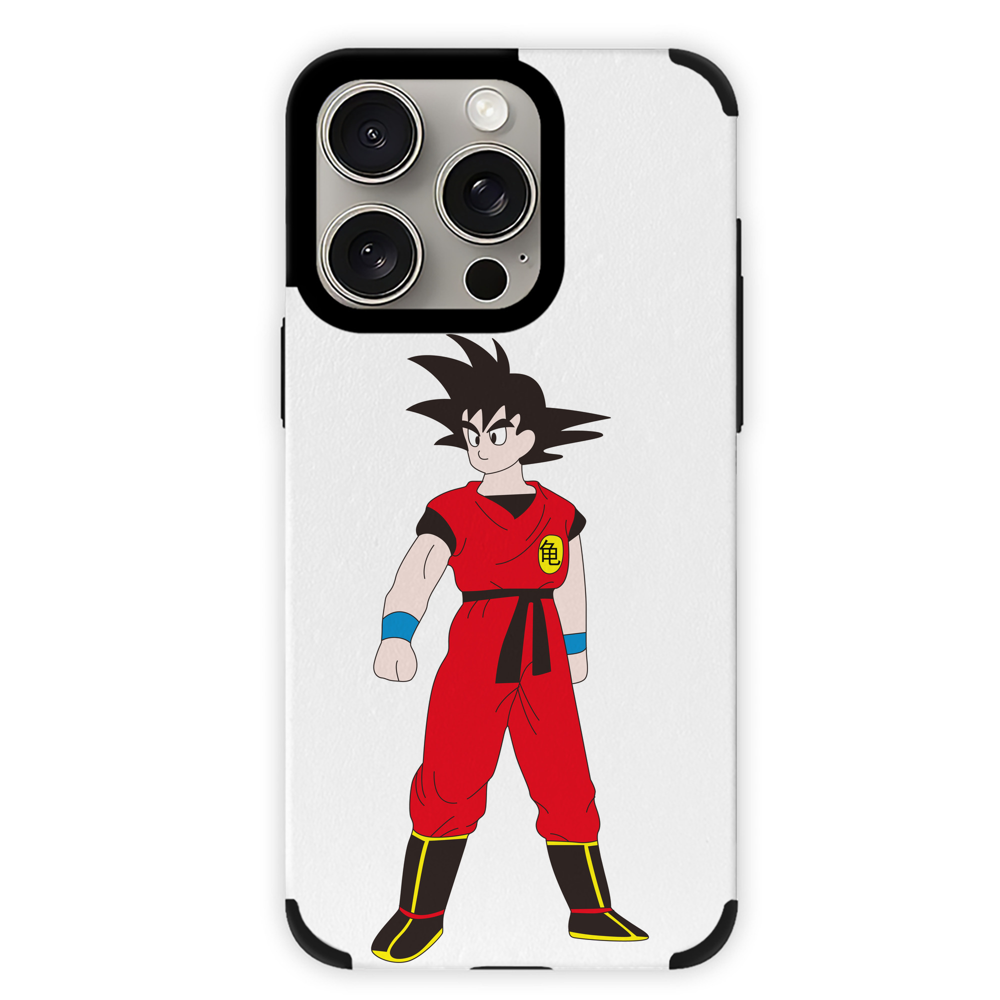 （画像用） ドラゴンボール 孫悟空（そん ごくう）Son Goku カカロット DRAGON BALL Kakarotto 【iPhone15ProMax対応】 PUレザー スマホケース 耐衝撃＆黄変防止