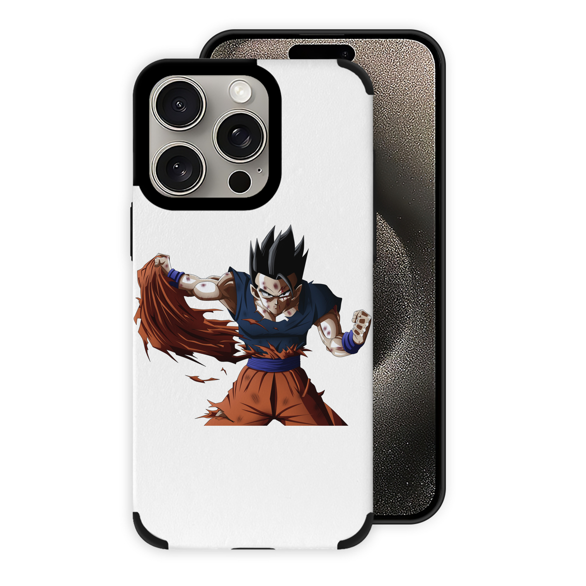 （画像用） ドラゴンボール ベジータ四世（Bejīta Yonsei）DRAGON BALL Vegeta IV 【iPhone15ProMax対応】 PUレザー スマホケース 耐衝撃＆黄変防止
