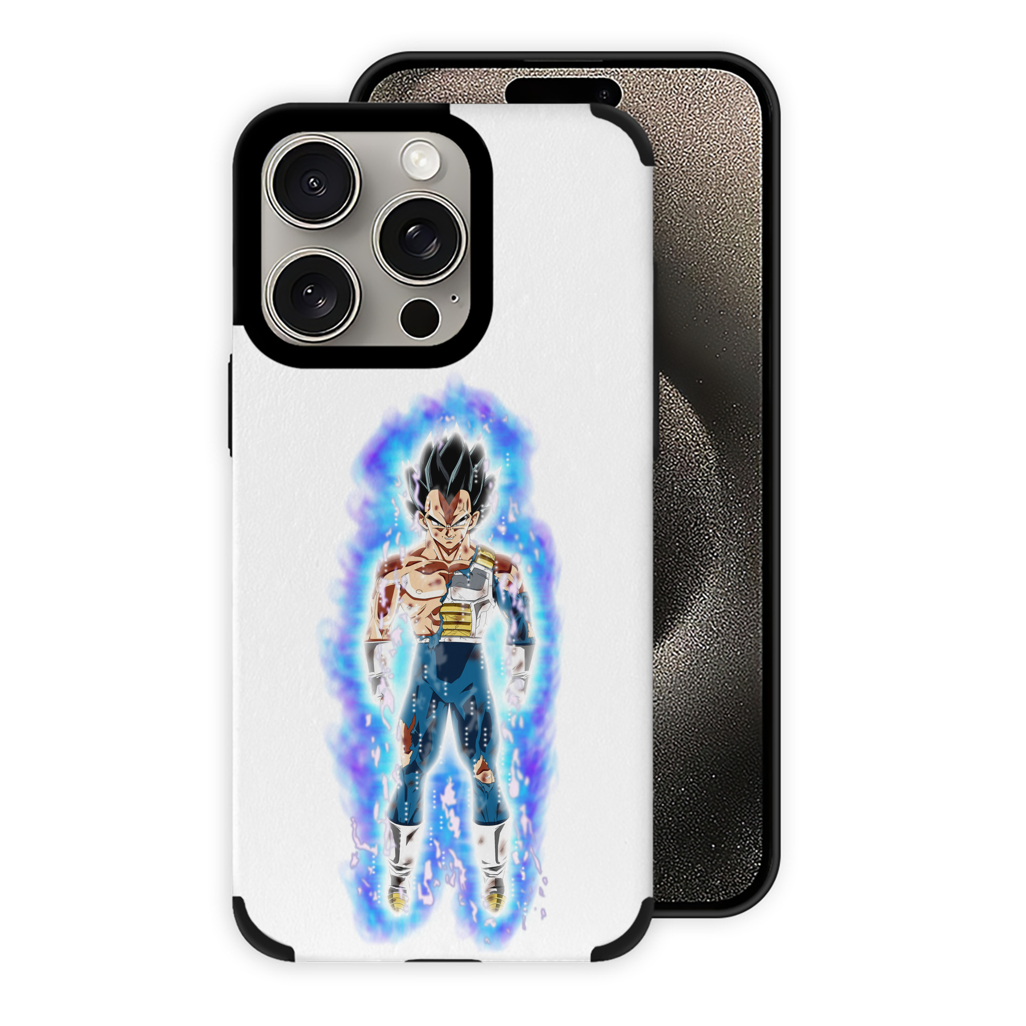 （画像用） ドラゴンボール ベジータ四世（Bejīta Yonsei）DRAGON BALL Vegeta IV 【iPhone15ProMax対応】 PUレザー スマホケース 耐衝撃＆黄変防止