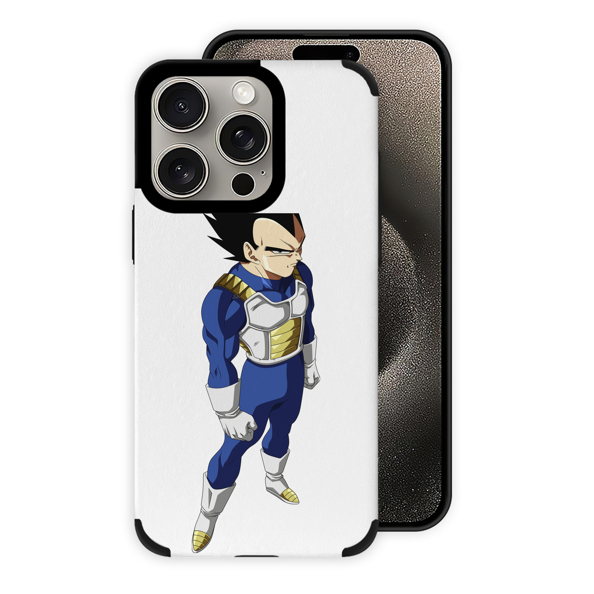 （画像用） ドラゴンボール ベジータ四世（Bejīta Yonsei）DRAGON BALL Vegeta IV 【iPhone15ProMax対応】 PUレザー スマホケース 耐衝撃＆黄変防止