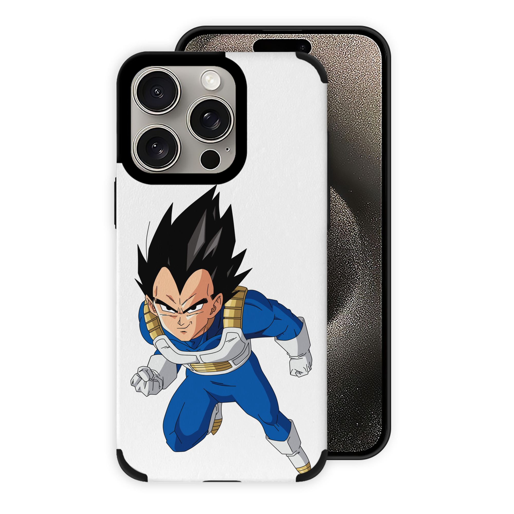 （画像用） ドラゴンボール ベジータ四世（Bejīta Yonsei）DRAGON BALL Vegeta IV 【iPhone15ProMax対応】 PUレザー スマホケース 耐衝撃＆黄変防止