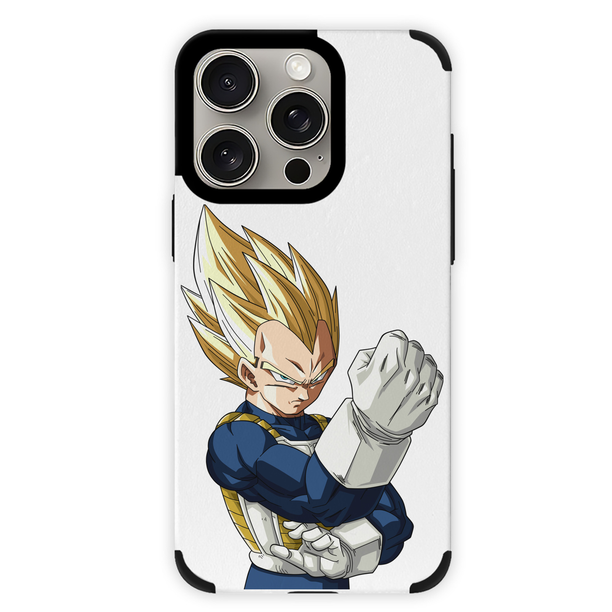 （画像用） ドラゴンボール ベジータ四世（Bejīta Yonsei）DRAGON BALL Vegeta IV 【iPhone15ProMax対応】 PUレザー スマホケース 耐衝撃＆黄変防止