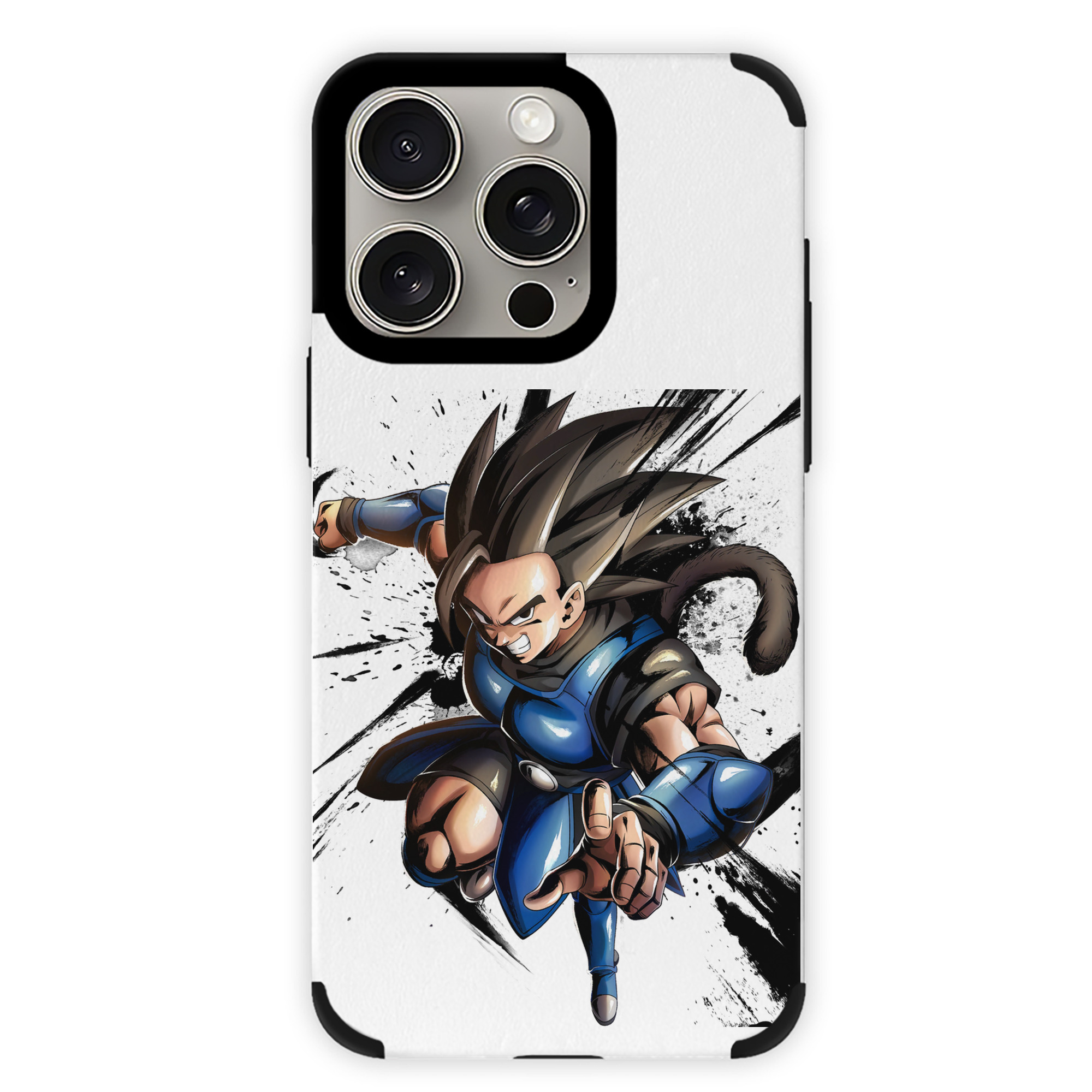（画像用） ドラゴンボール ベジータ四世（Bejīta Yonsei）DRAGON BALL Vegeta IV 【iPhone15ProMax対応】 PUレザー スマホケース 耐衝撃＆黄変防止