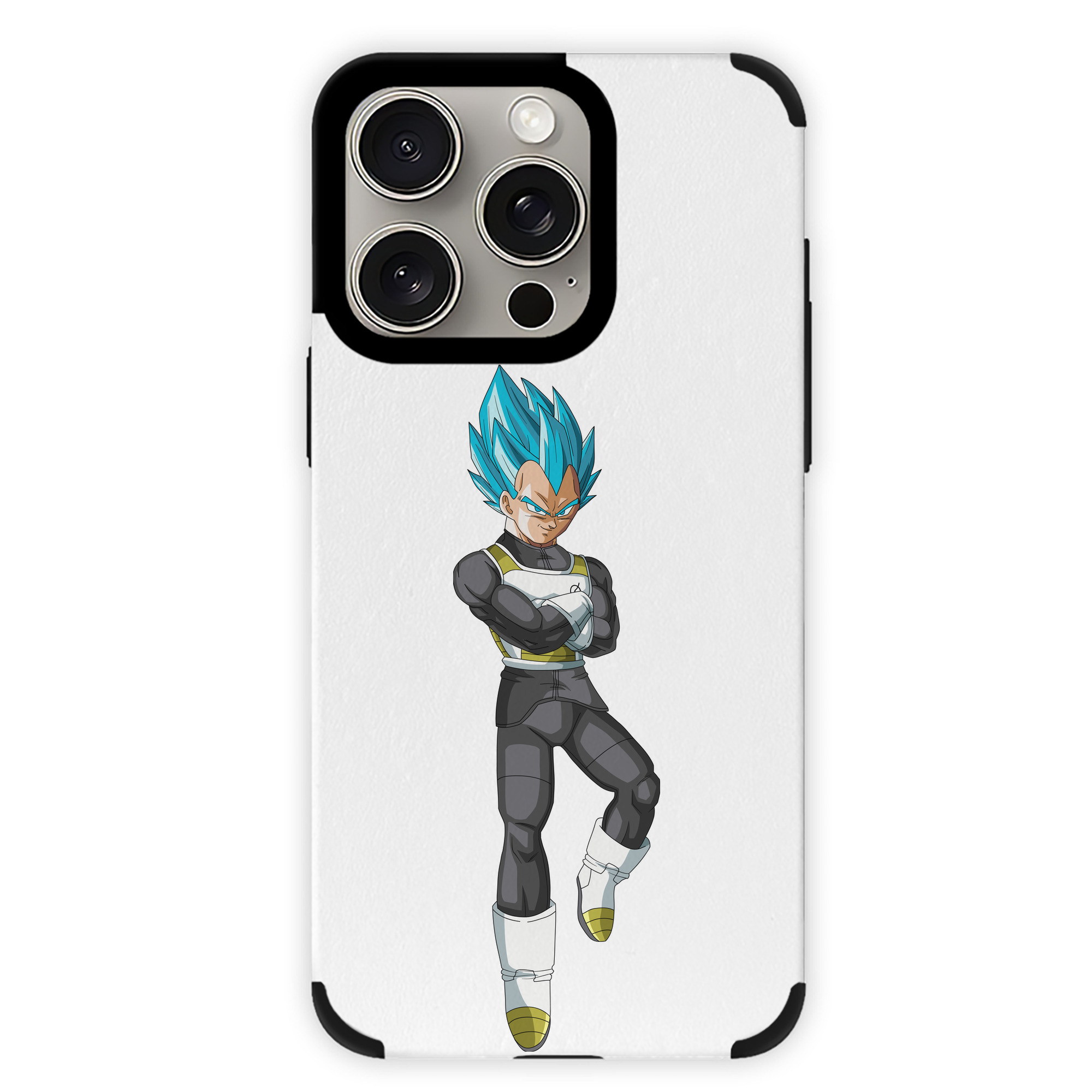 （画像用） ドラゴンボール ベジータ四世（Bejīta Yonsei）DRAGON BALL Vegeta IV 【iPhone15ProMax対応】 PUレザー スマホケース 耐衝撃＆黄変防止