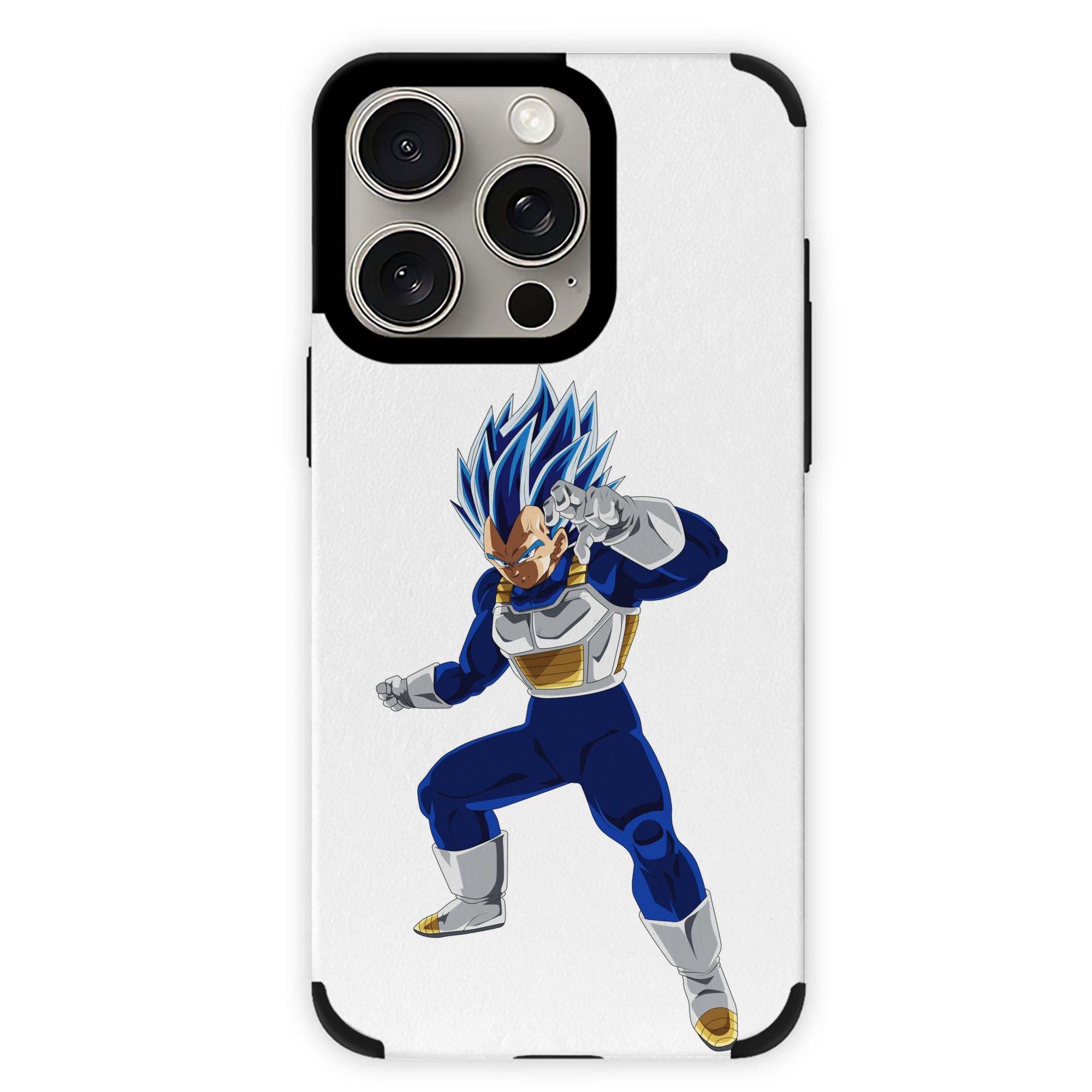 （画像用） ドラゴンボール ベジータ四世（Bejīta Yonsei）DRAGON BALL Vegeta IV 【iPhone15ProMax対応】 PUレザー スマホケース 耐衝撃＆黄変防止