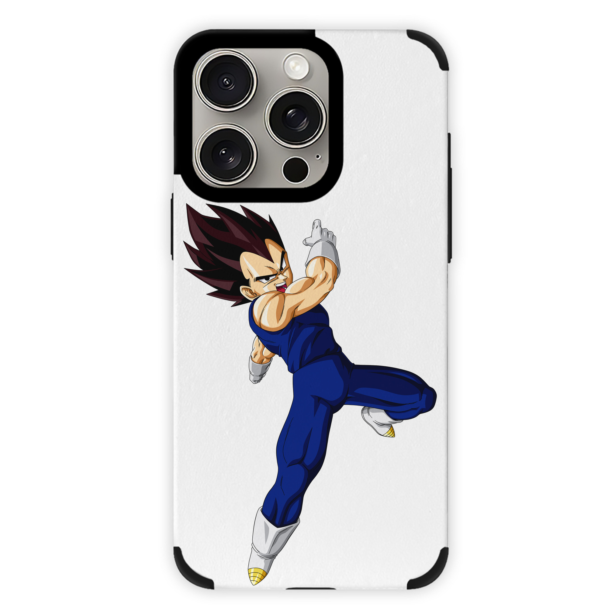 （画像用） ドラゴンボール ベジータ四世（Bejīta Yonsei）DRAGON BALL Vegeta IV 【iPhone15ProMax対応】 PUレザー スマホケース 耐衝撃＆黄変防止