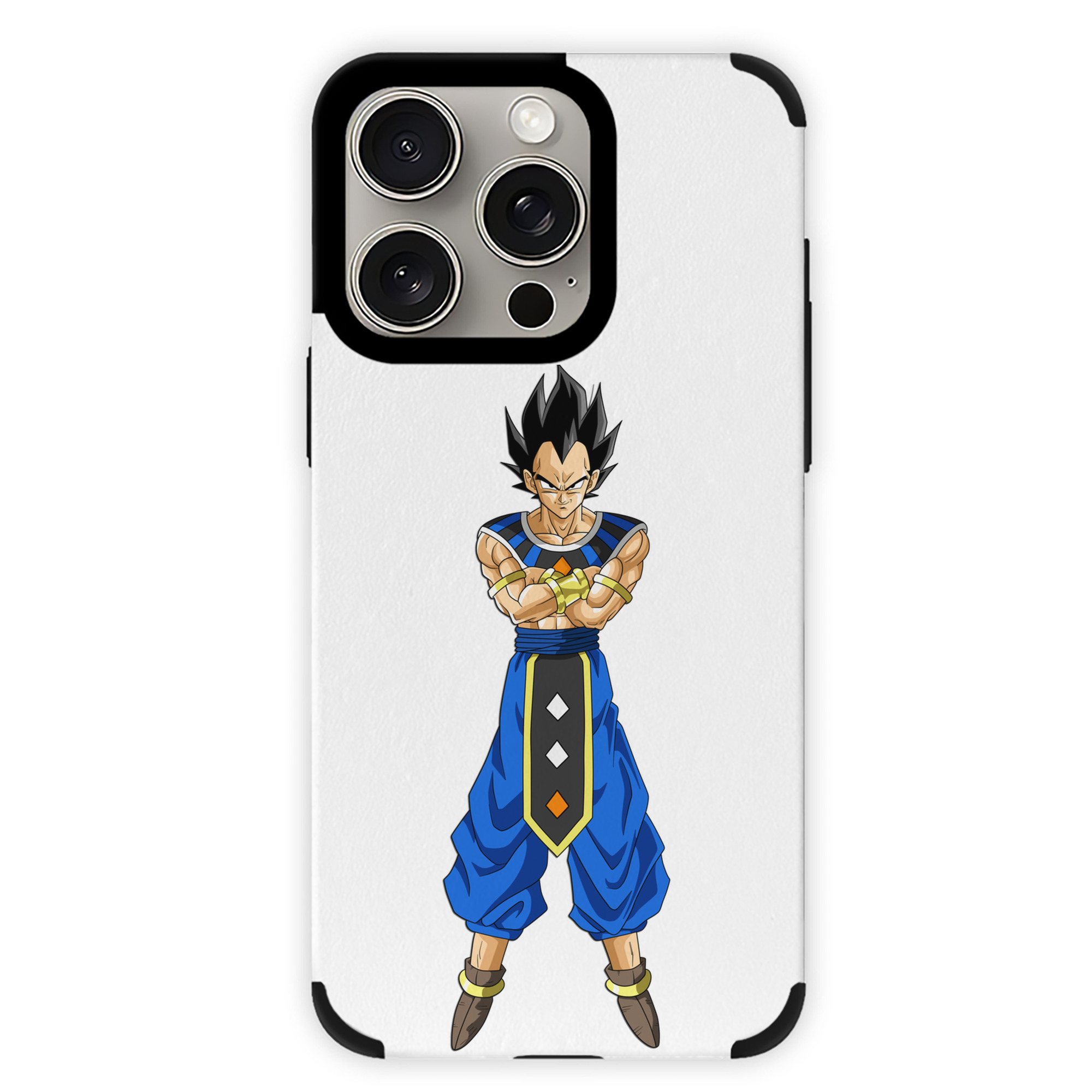 （画像用） ドラゴンボール ベジータ四世（Bejīta Yonsei）DRAGON BALL Vegeta IV 【iPhone15ProMax対応】 PUレザー スマホケース 耐衝撃＆黄変防止