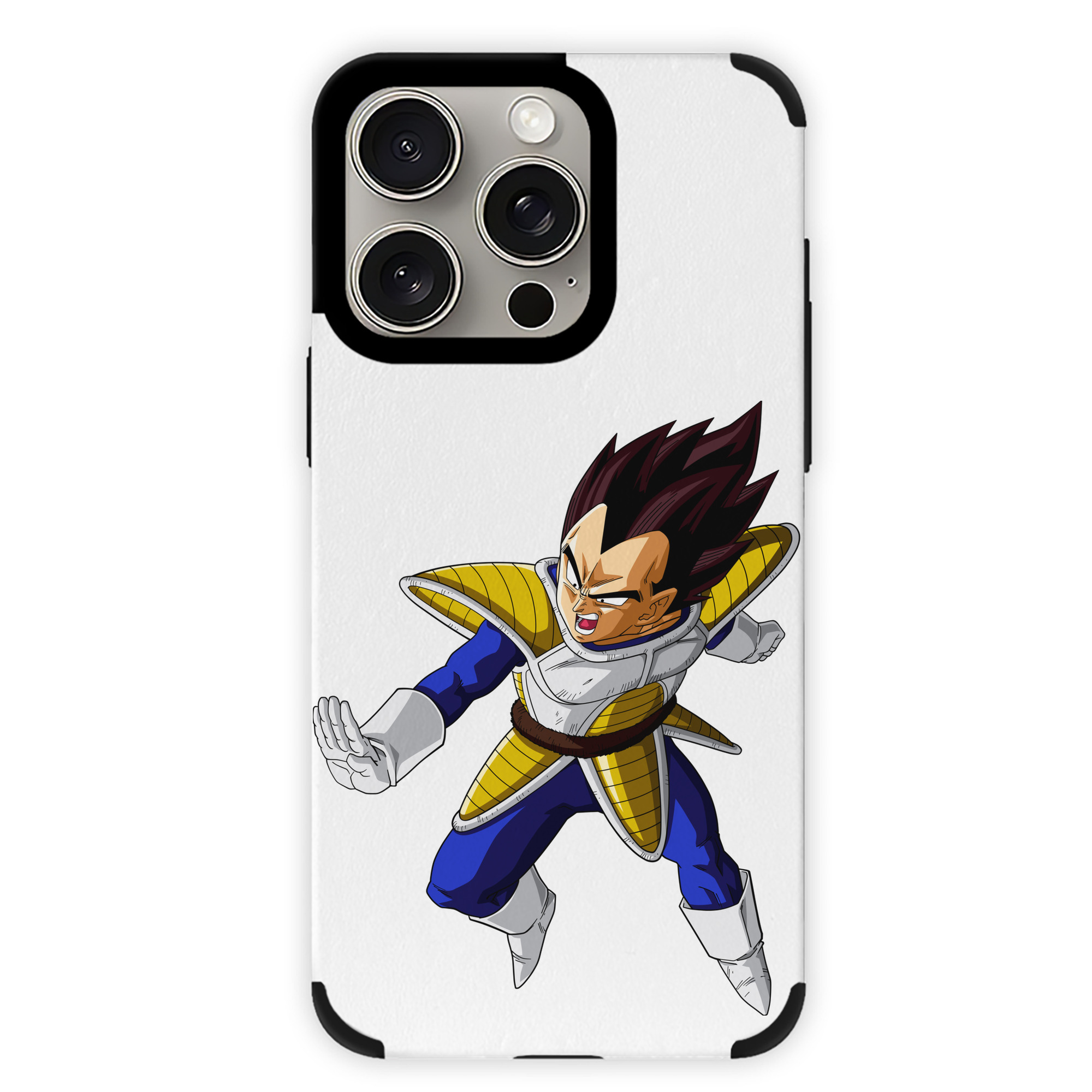 （画像用） ドラゴンボール ベジータ四世（Bejīta Yonsei）DRAGON BALL Vegeta IV 【iPhone15ProMax対応】 PUレザー スマホケース 耐衝撃＆黄変防止