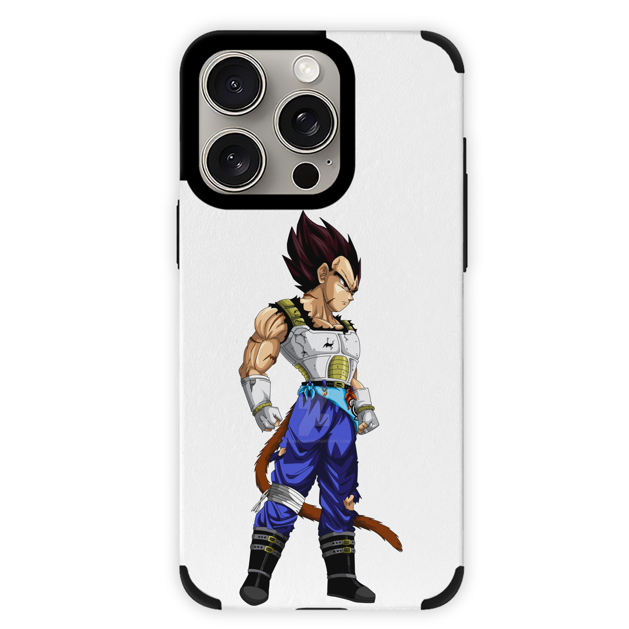 （画像用） ドラゴンボール ベジータ四世（Bejīta Yonsei）DRAGON BALL Vegeta IV 【iPhone15ProMax対応】 PUレザー スマホケース 耐衝撃＆黄変防止