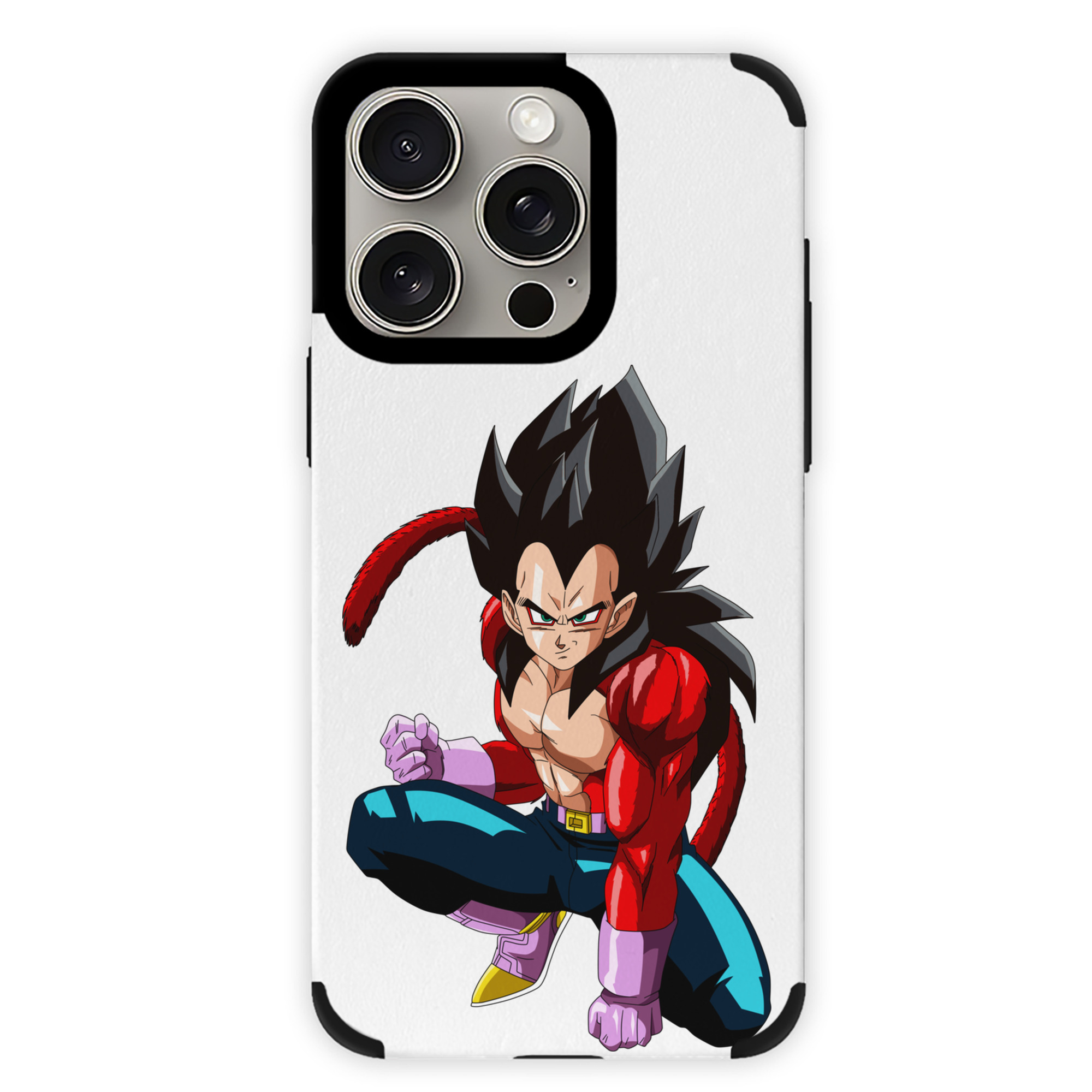 （画像用） ドラゴンボール ベジータ四世（Bejīta Yonsei）DRAGON BALL Vegeta IV 【iPhone15ProMax対応】 PUレザー スマホケース 耐衝撃＆黄変防止