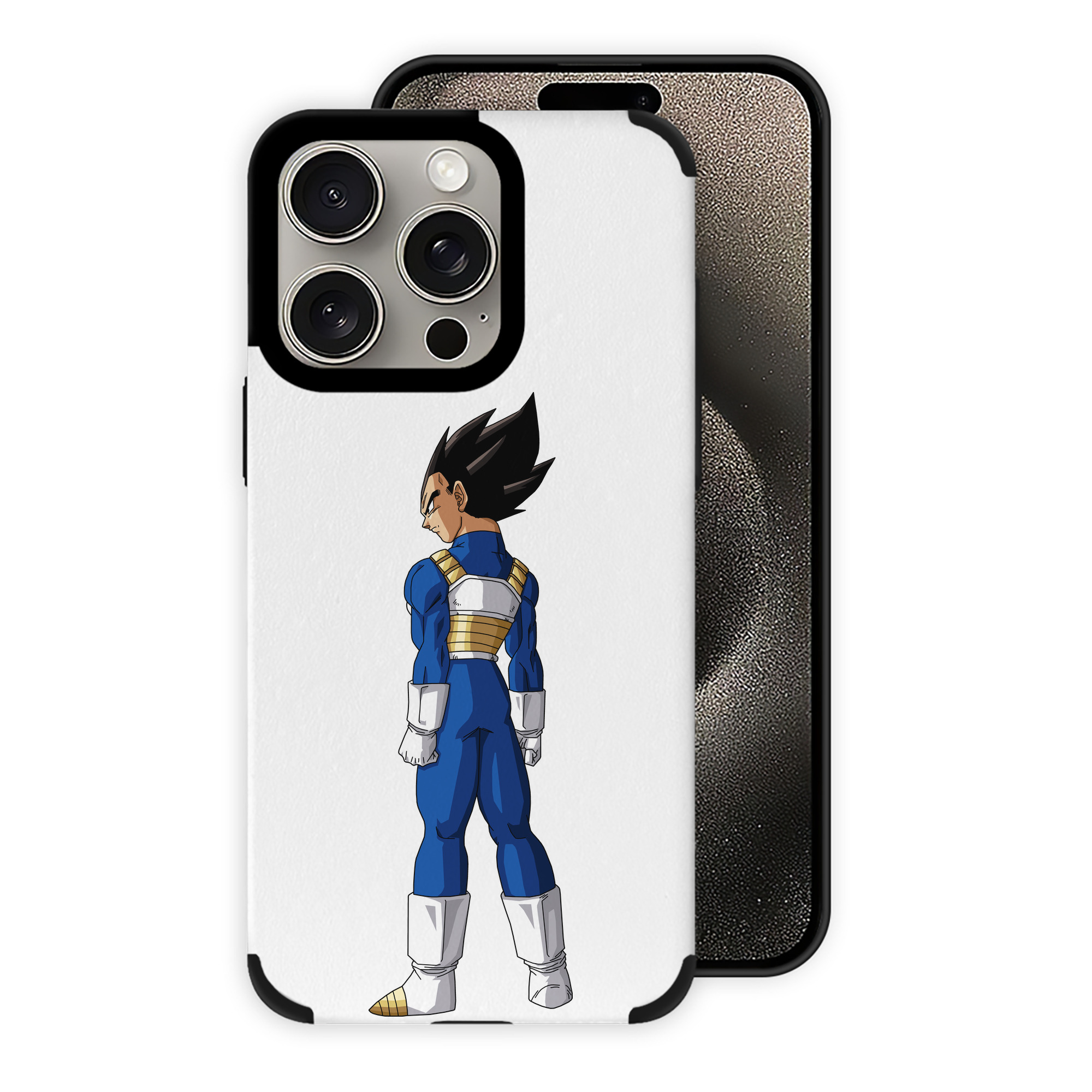 （画像用） ドラゴンボール ベジータ四世（Bejīta Yonsei）DRAGON BALL Vegeta IV 【iPhone15ProMax対応】 PUレザー スマホケース 耐衝撃＆黄変防止