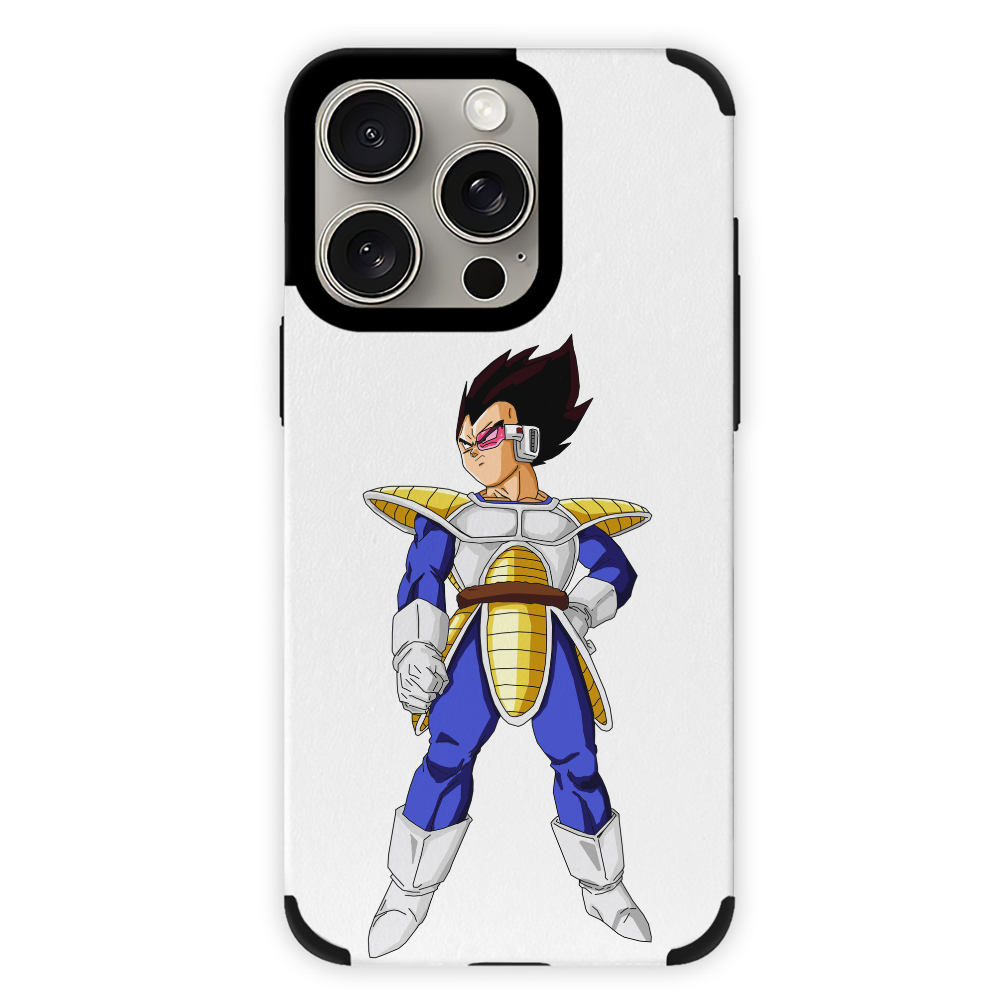 （画像用） ドラゴンボール ベジータ四世（Bejīta Yonsei）DRAGON BALL Vegeta IV 【iPhone15ProMax対応】 PUレザー スマホケース 耐衝撃＆黄変防止