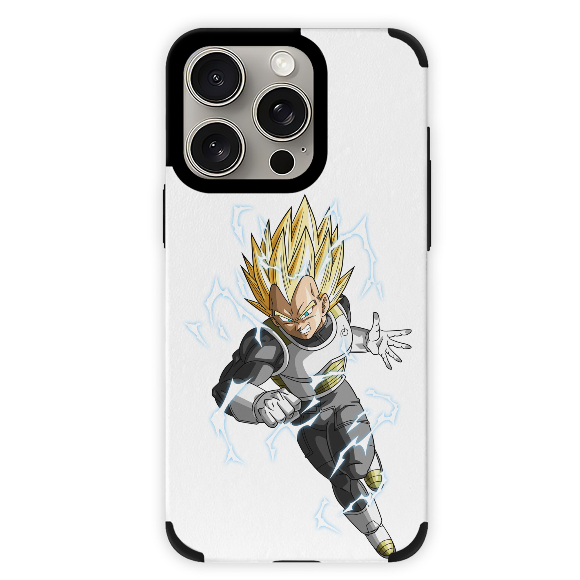 （画像用） ドラゴンボール ベジータ四世（Bejīta Yonsei）DRAGON BALL Vegeta IV 【iPhone15ProMax対応】 PUレザー スマホケース 耐衝撃＆黄変防止