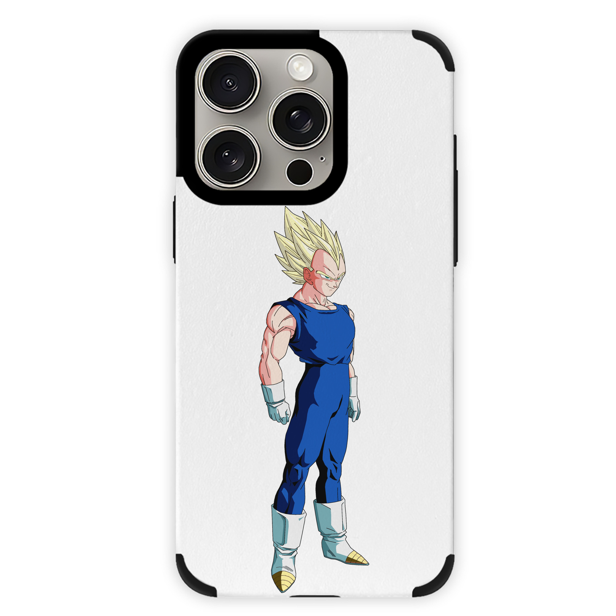 （画像用） ドラゴンボール ベジータ四世（Bejīta Yonsei）DRAGON BALL Vegeta IV 【iPhone15ProMax対応】 PUレザー スマホケース 耐衝撃＆黄変防止