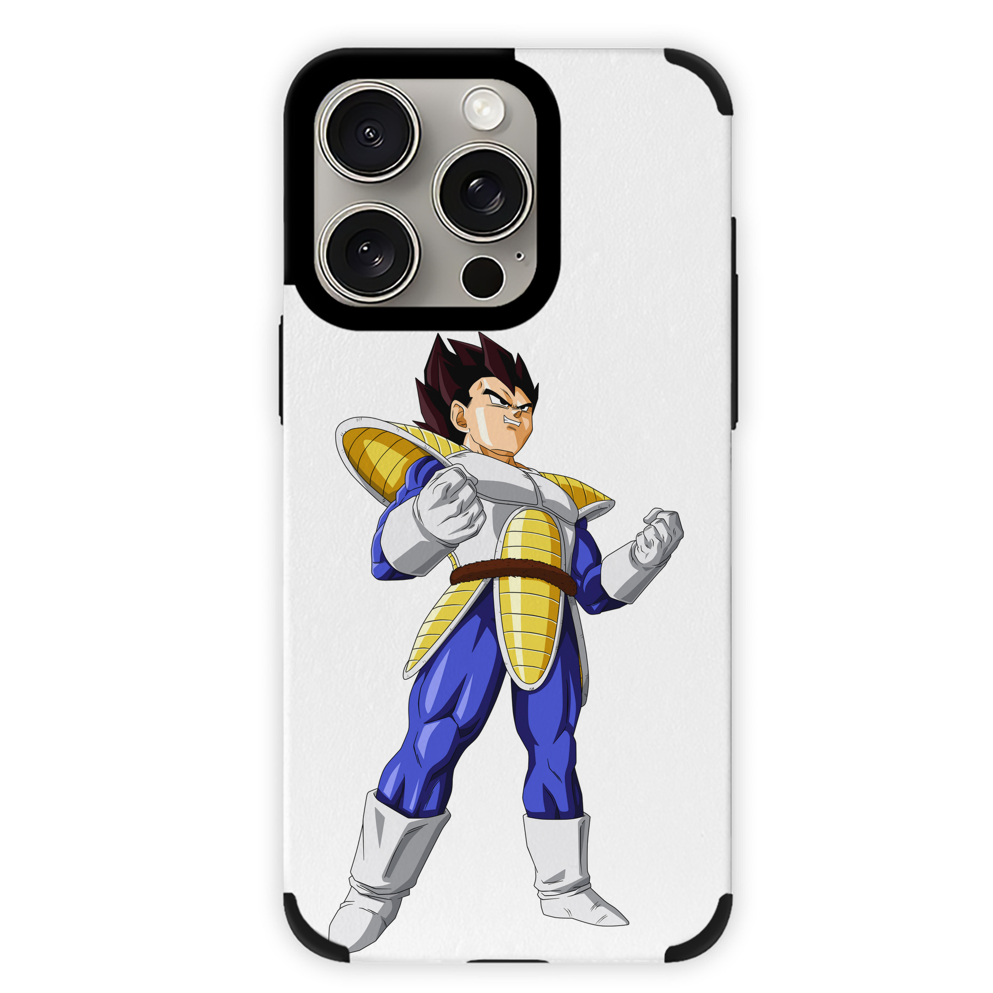 （画像用） ドラゴンボール ベジータ四世（Bejīta Yonsei）DRAGON BALL Vegeta IV 【iPhone15ProMax対応】 PUレザー スマホケース 耐衝撃＆黄変防止