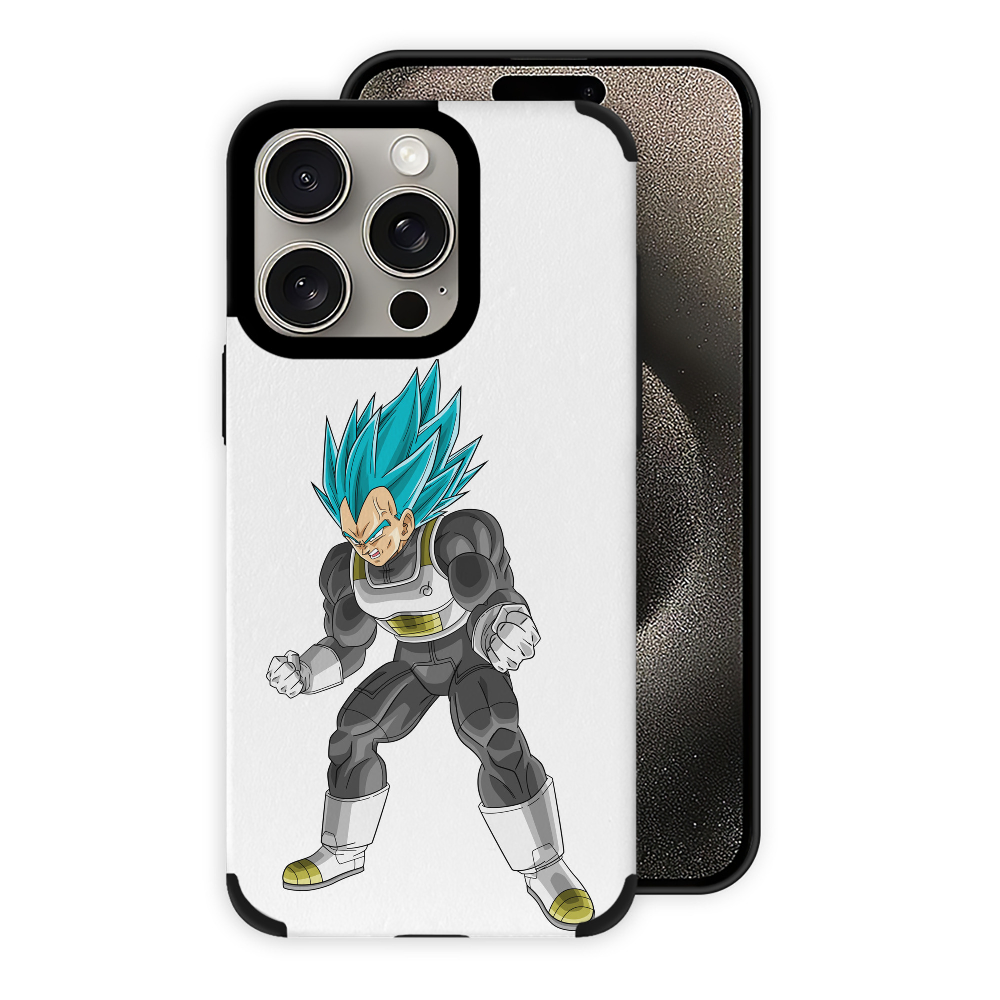 （画像用） ドラゴンボール ベジータ四世（Bejīta Yonsei）DRAGON BALL Vegeta IV 【iPhone15ProMax対応】 PUレザー スマホケース 耐衝撃＆黄変防止
