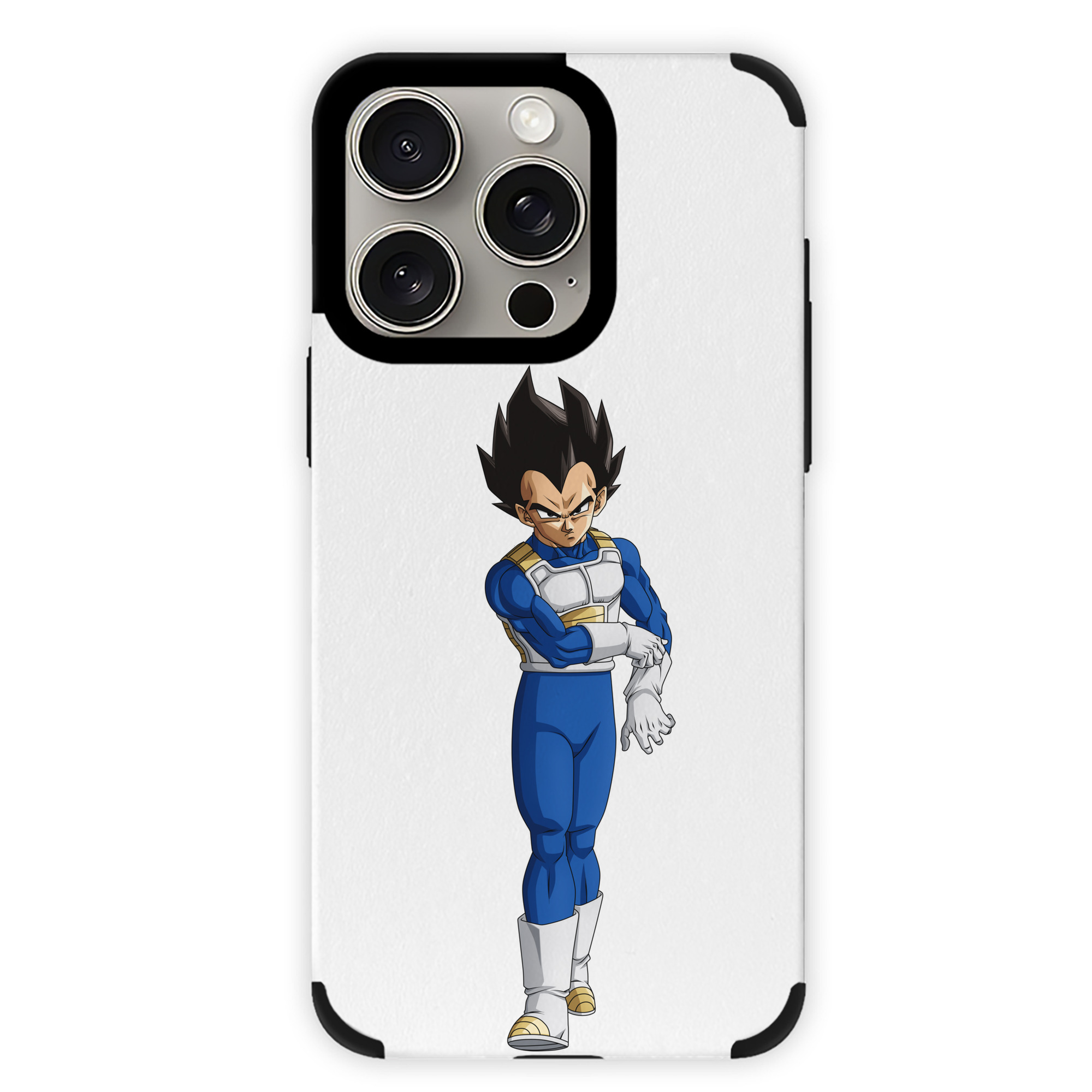 （画像用） ドラゴンボール ベジータ四世（Bejīta Yonsei）DRAGON BALL Vegeta IV 【iPhone15ProMax対応】 PUレザー スマホケース 耐衝撃＆黄変防止