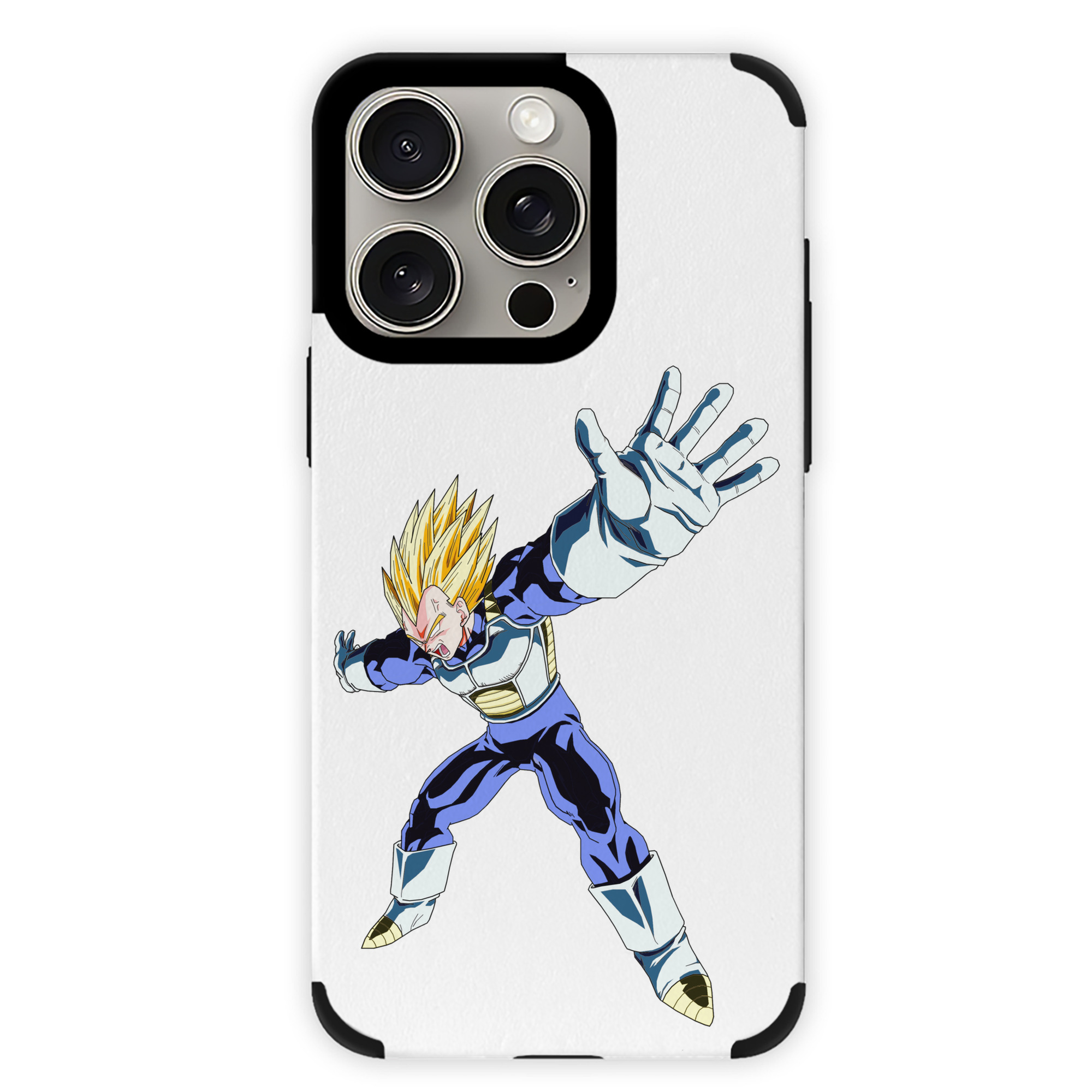（画像用） ドラゴンボール ベジータ四世（Bejīta Yonsei）DRAGON BALL Vegeta IV 【iPhone15ProMax対応】 PUレザー スマホケース 耐衝撃＆黄変防止