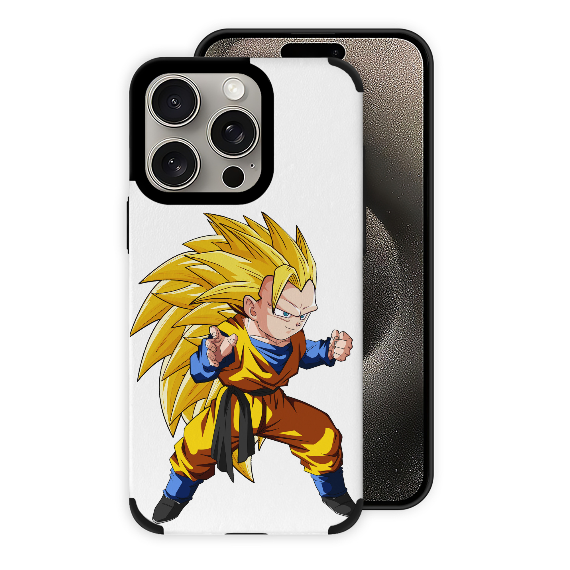 （画像用） ドラゴンボール ベジータ四世（Bejīta Yonsei）DRAGON BALL Vegeta IV 【iPhone15ProMax対応】 PUレザー スマホケース 耐衝撃＆黄変防止