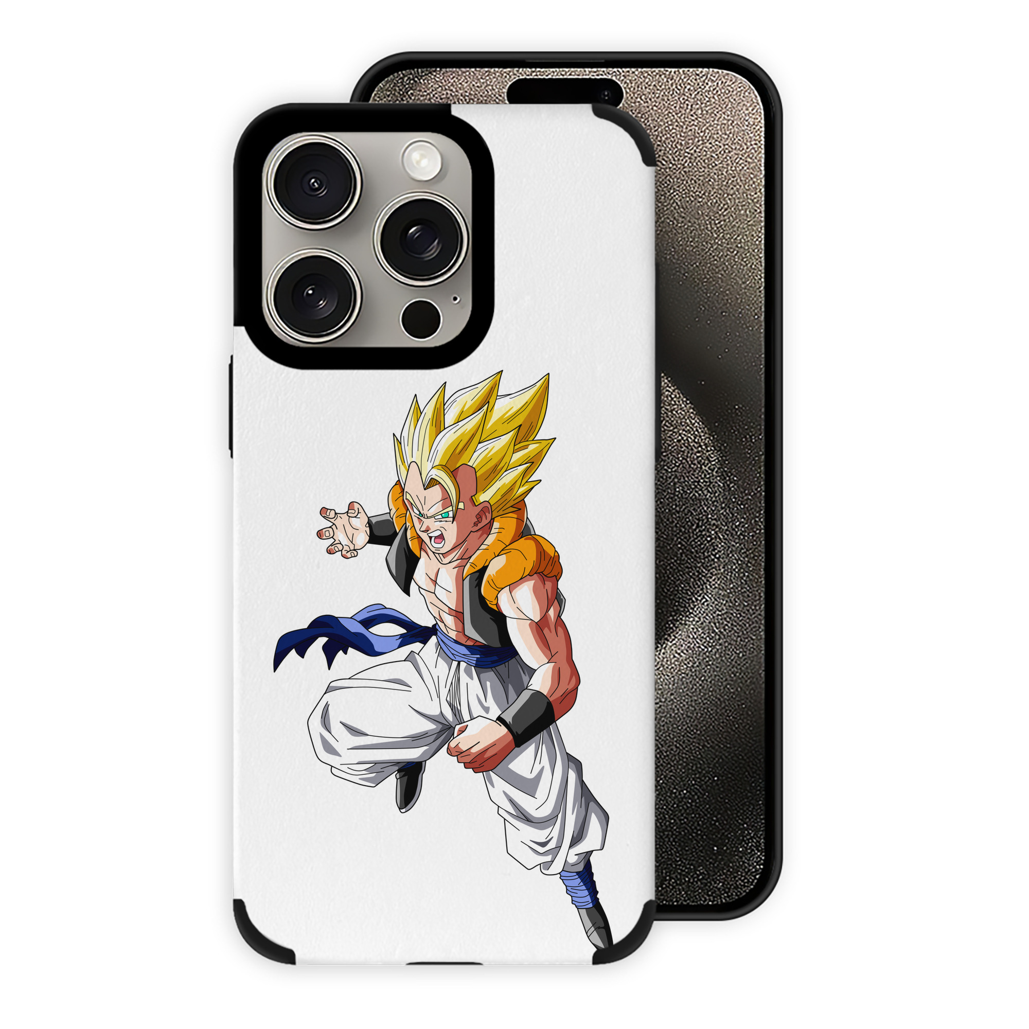 （画像用） ドラゴンボール ベジータ四世（Bejīta Yonsei）DRAGON BALL Vegeta IV 【iPhone15ProMax対応】 PUレザー スマホケース 耐衝撃＆黄変防止
