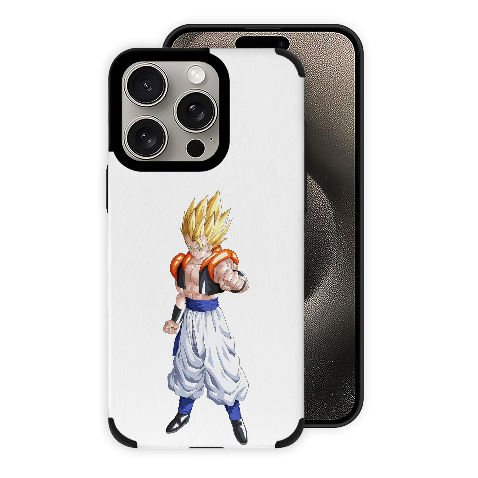 （画像用） ドラゴンボール ベジータ四世（Bejīta Yonsei）DRAGON BALL Vegeta IV 【iPhone15ProMax対応】 PUレザー スマホケース 耐衝撃＆黄変防止