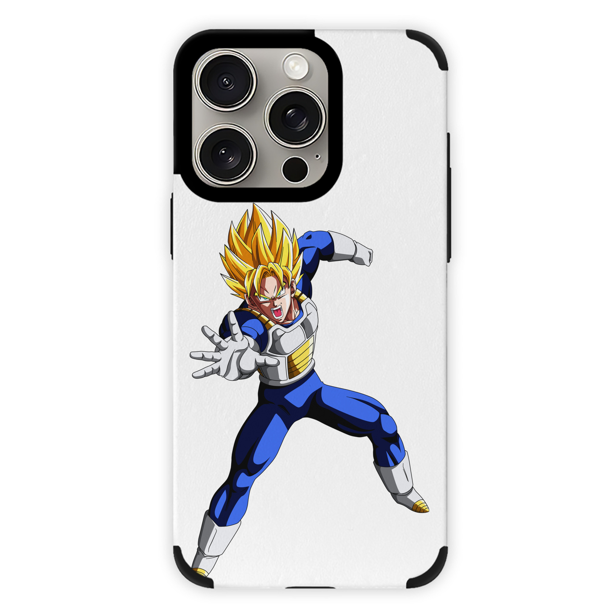 （画像用） ドラゴンボール ベジータ四世（Bejīta Yonsei）DRAGON BALL Vegeta IV 【iPhone15ProMax対応】 PUレザー スマホケース 耐衝撃＆黄変防止