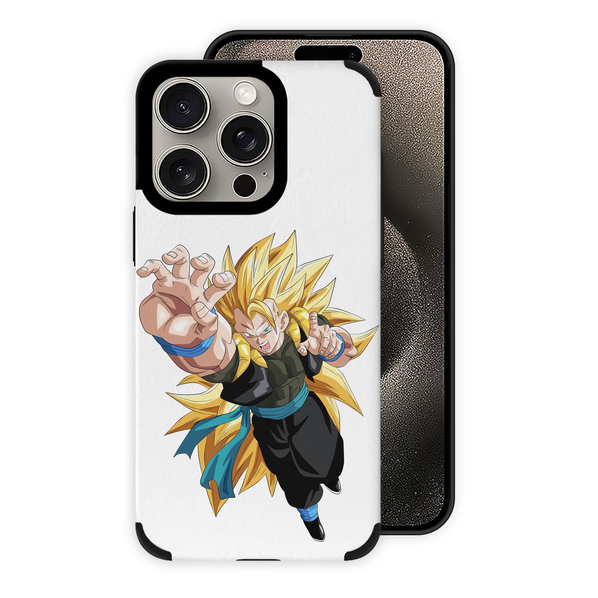 （画像用） ドラゴンボール ベジータ四世（Bejīta Yonsei）DRAGON BALL Vegeta IV 【iPhone15ProMax対応】 PUレザー スマホケース 耐衝撃＆黄変防止