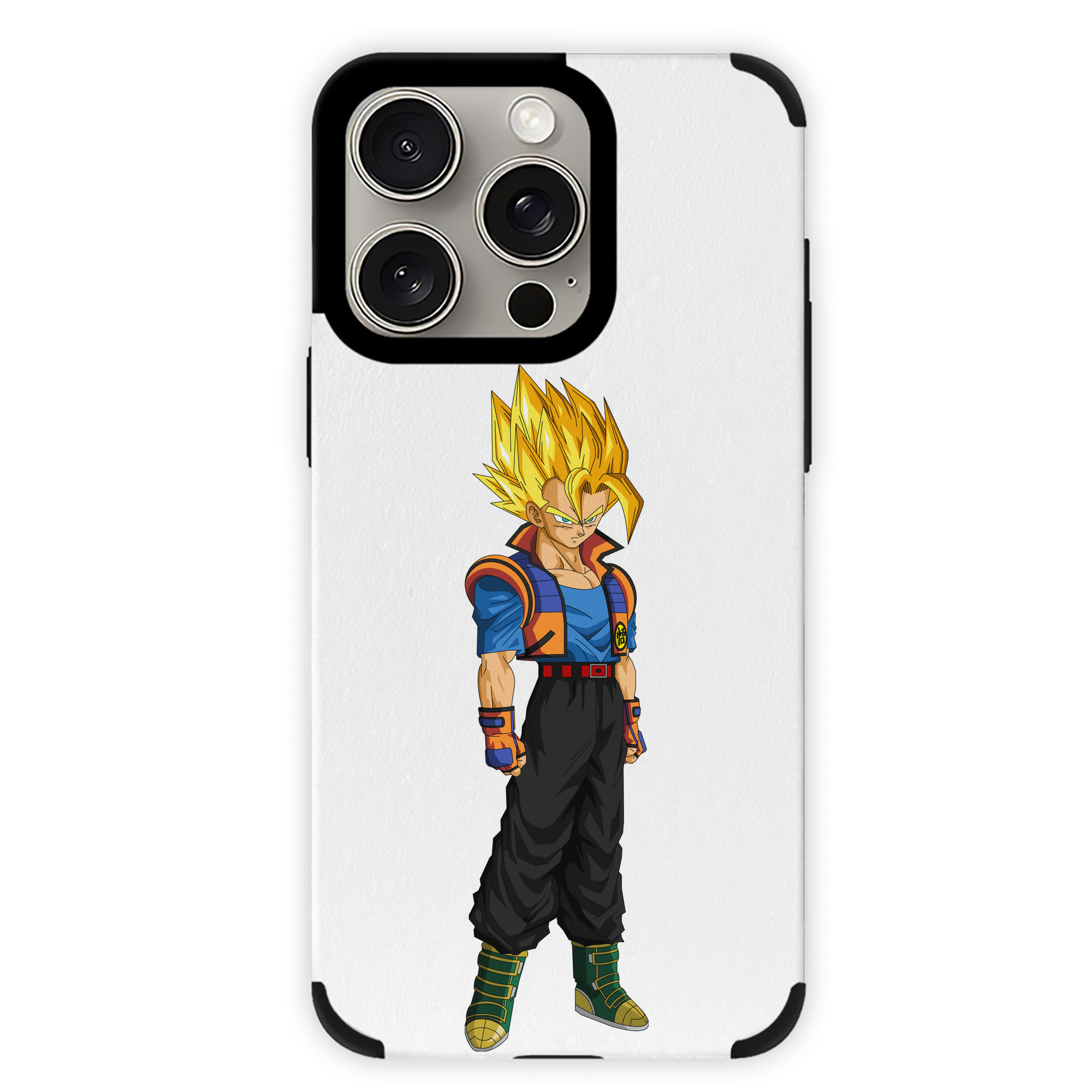 （画像用） ドラゴンボール ベジータ四世（Bejīta Yonsei）DRAGON BALL Vegeta IV 【iPhone15ProMax対応】 PUレザー スマホケース 耐衝撃＆黄変防止