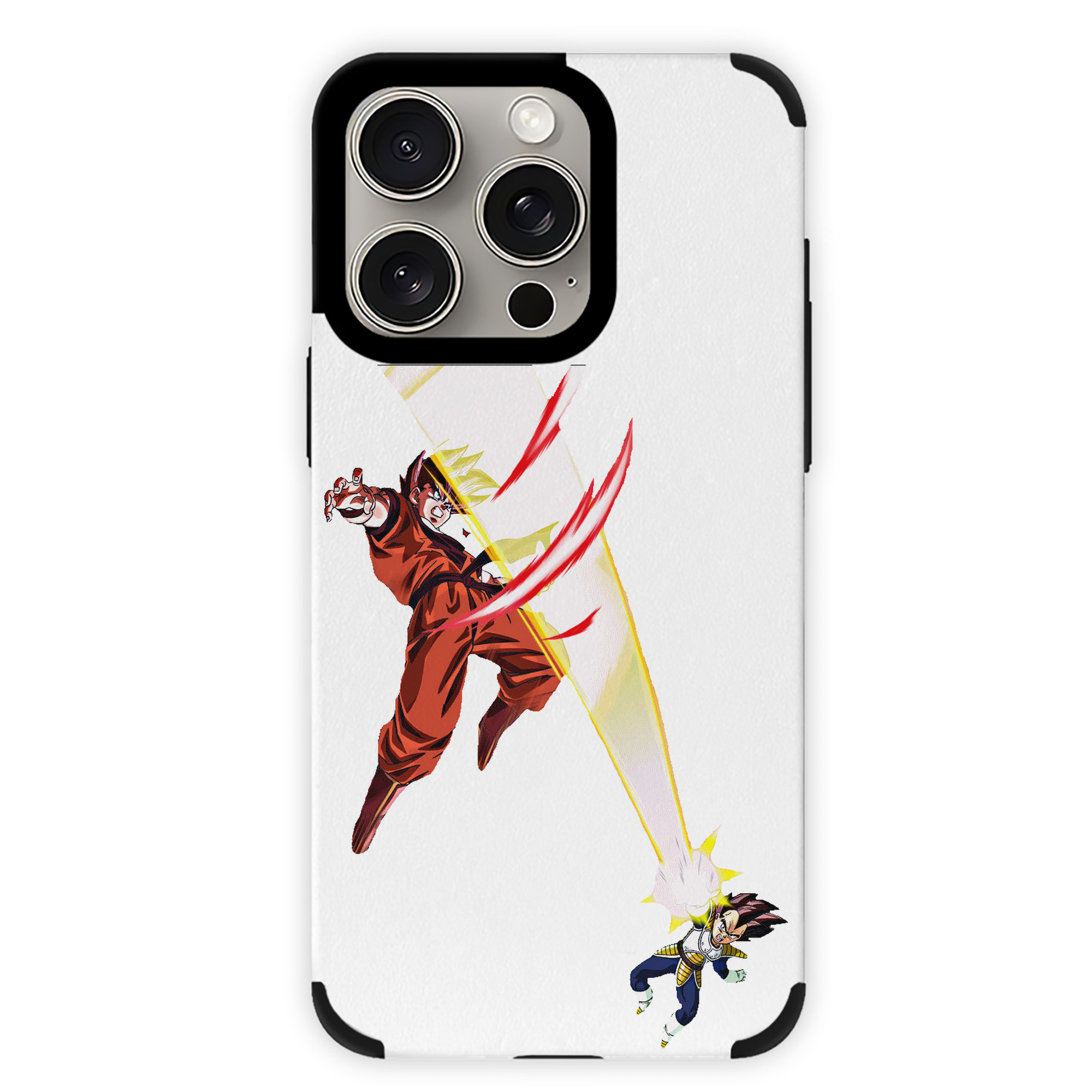 （画像用） ドラゴンボール ベジータ四世（Bejīta Yonsei）DRAGON BALL Vegeta IV 【iPhone15ProMax対応】 PUレザー スマホケース 耐衝撃＆黄変防止