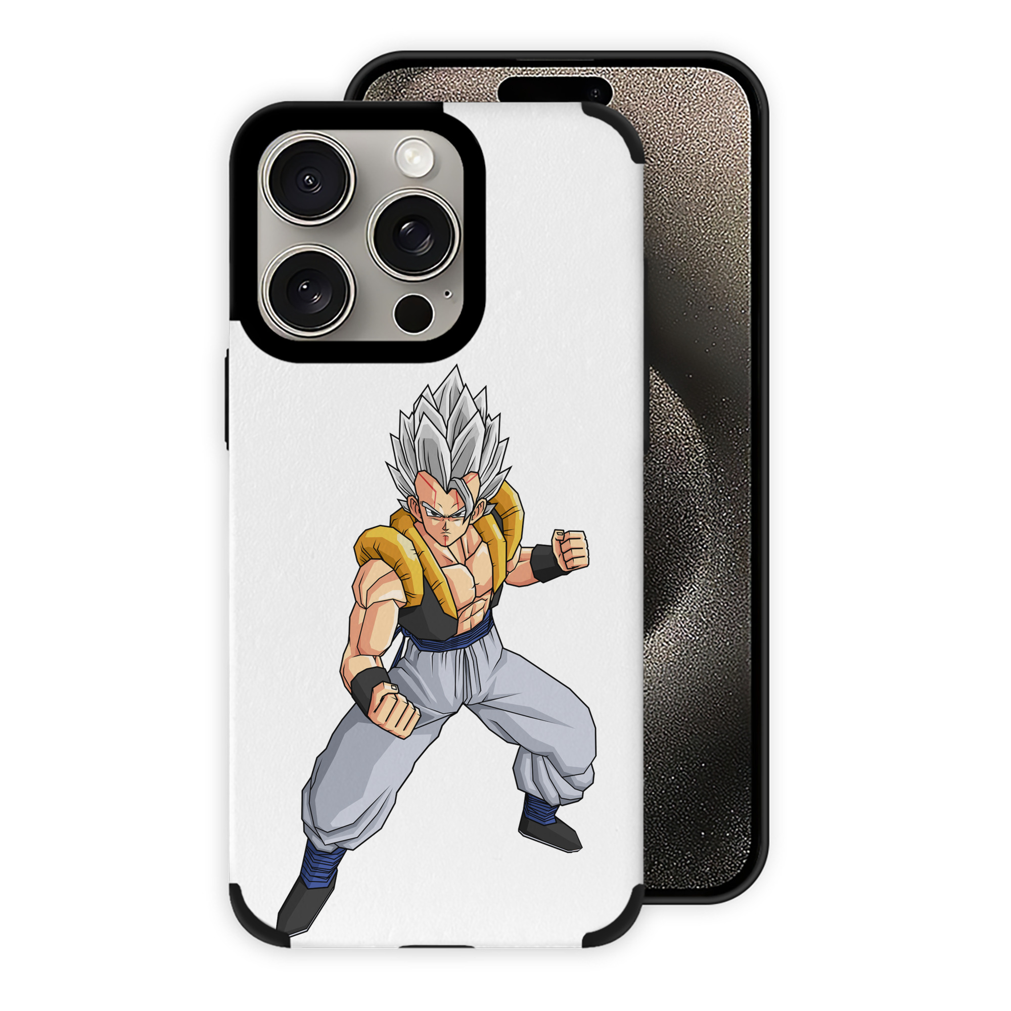 （画像用） ドラゴンボール ベジータ四世（Bejīta Yonsei）DRAGON BALL Vegeta IV 【iPhone15ProMax対応】 PUレザー スマホケース 耐衝撃＆黄変防止