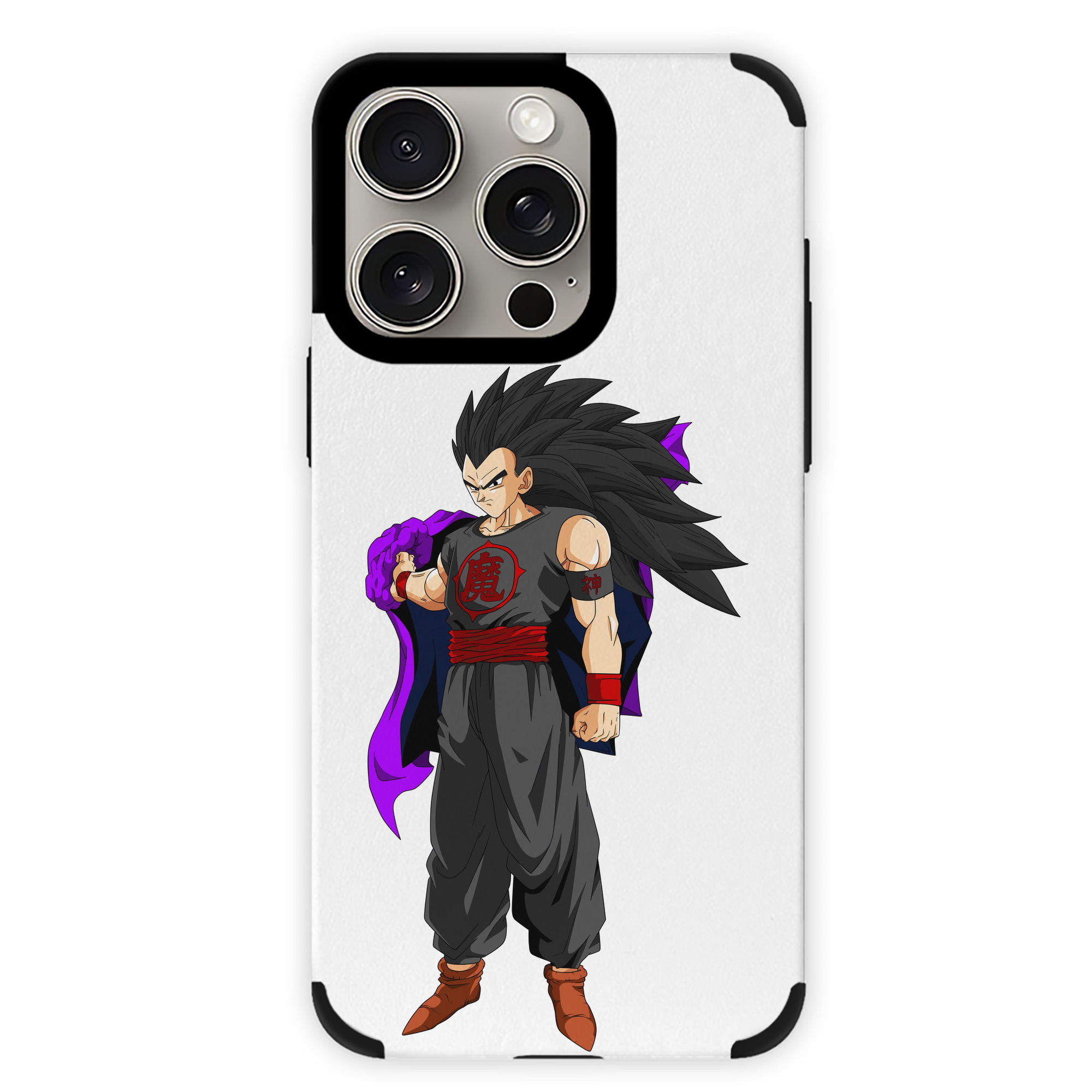 （画像用） ドラゴンボール ベジータ四世（Bejīta Yonsei）DRAGON BALL Vegeta IV 【iPhone15ProMax対応】 PUレザー スマホケース 耐衝撃＆黄変防止