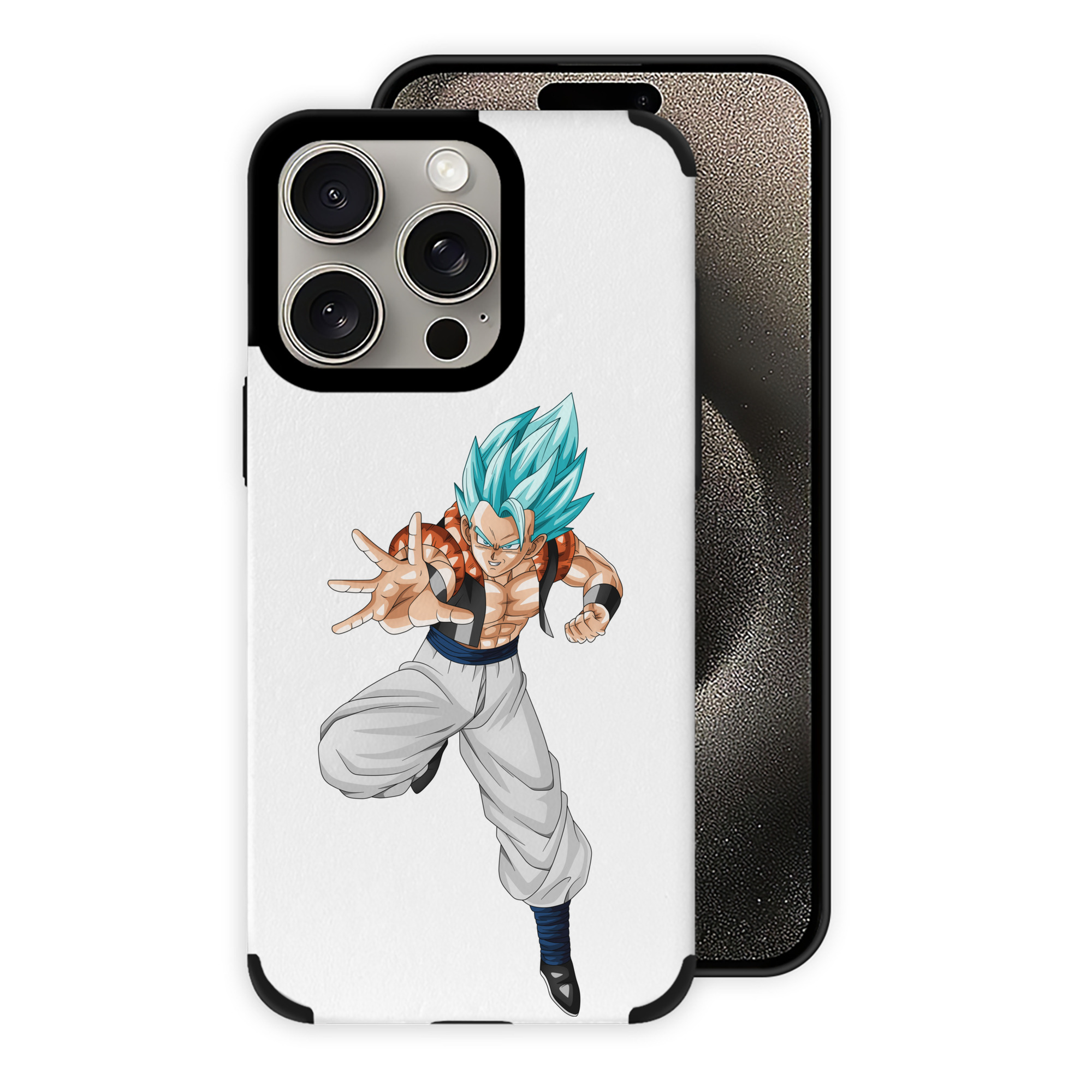 （画像用） ドラゴンボール ベジータ四世（Bejīta Yonsei）DRAGON BALL Vegeta IV 【iPhone15ProMax対応】 PUレザー スマホケース 耐衝撃＆黄変防止