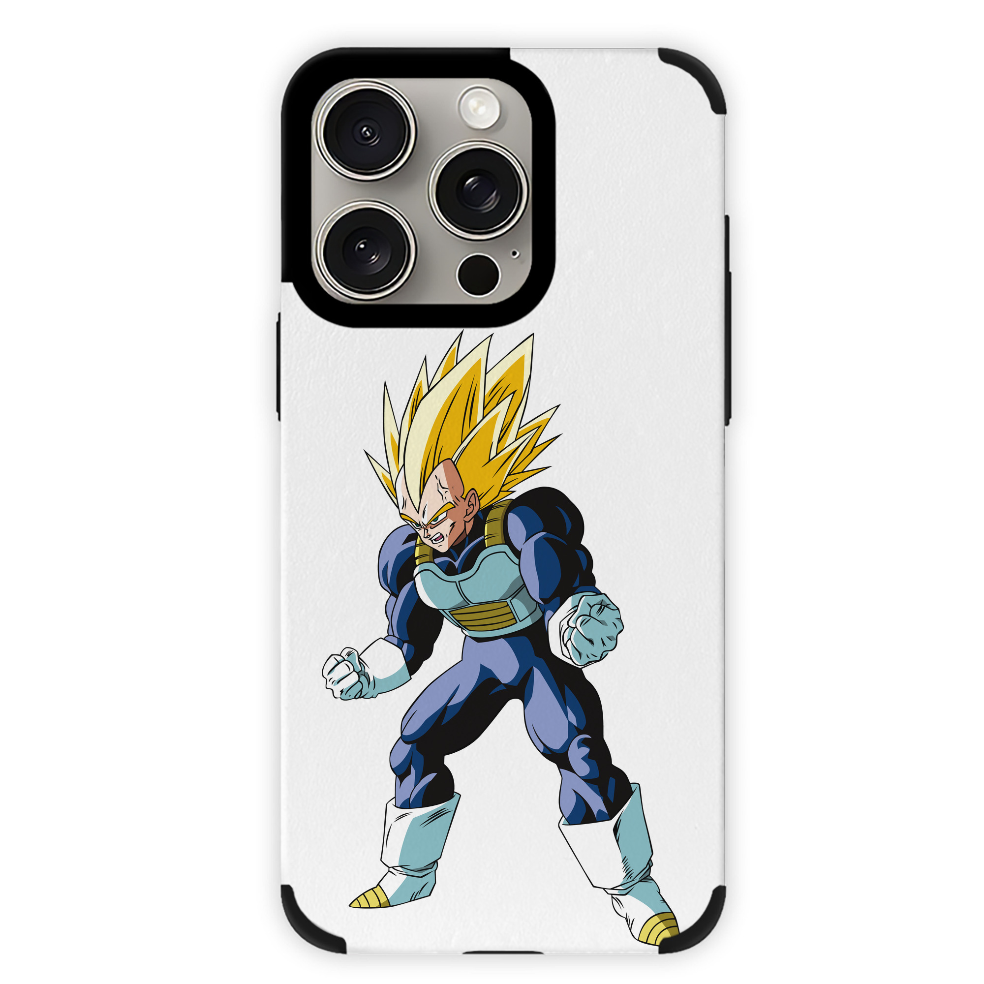（画像用） ドラゴンボール ベジータ四世（Bejīta Yonsei）DRAGON BALL Vegeta IV 【iPhone15ProMax対応】 PUレザー スマホケース 耐衝撃＆黄変防止