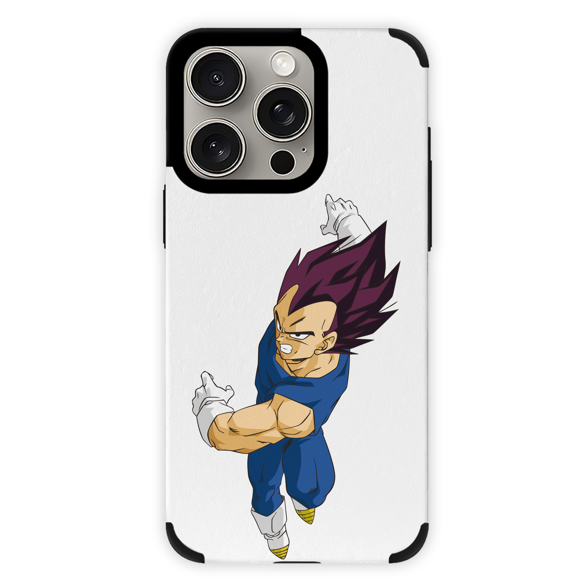 （画像用） ドラゴンボール ベジータ四世（Bejīta Yonsei）DRAGON BALL Vegeta IV 【iPhone15ProMax対応】 PUレザー スマホケース 耐衝撃＆黄変防止