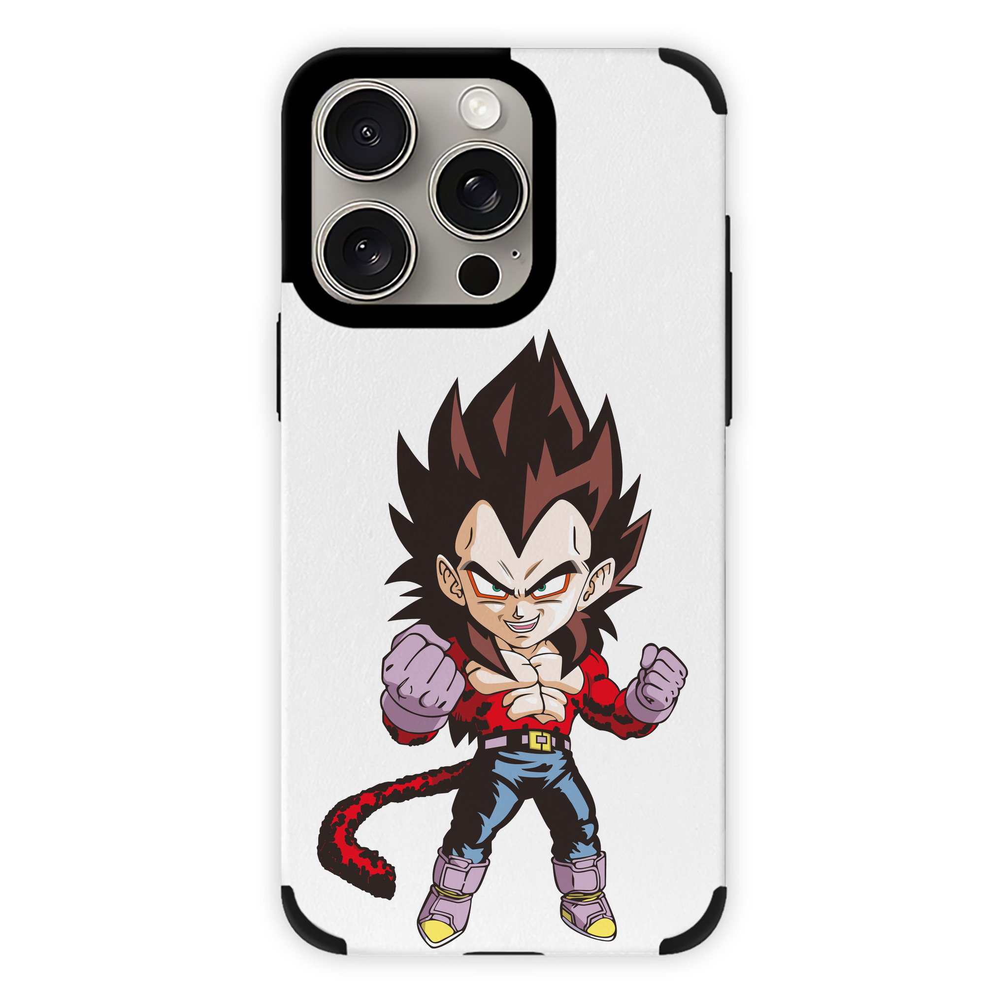 （画像用） ドラゴンボール ベジータ四世（Bejīta Yonsei）DRAGON BALL Vegeta IV 【iPhone15ProMax対応】 PUレザー スマホケース 耐衝撃＆黄変防止