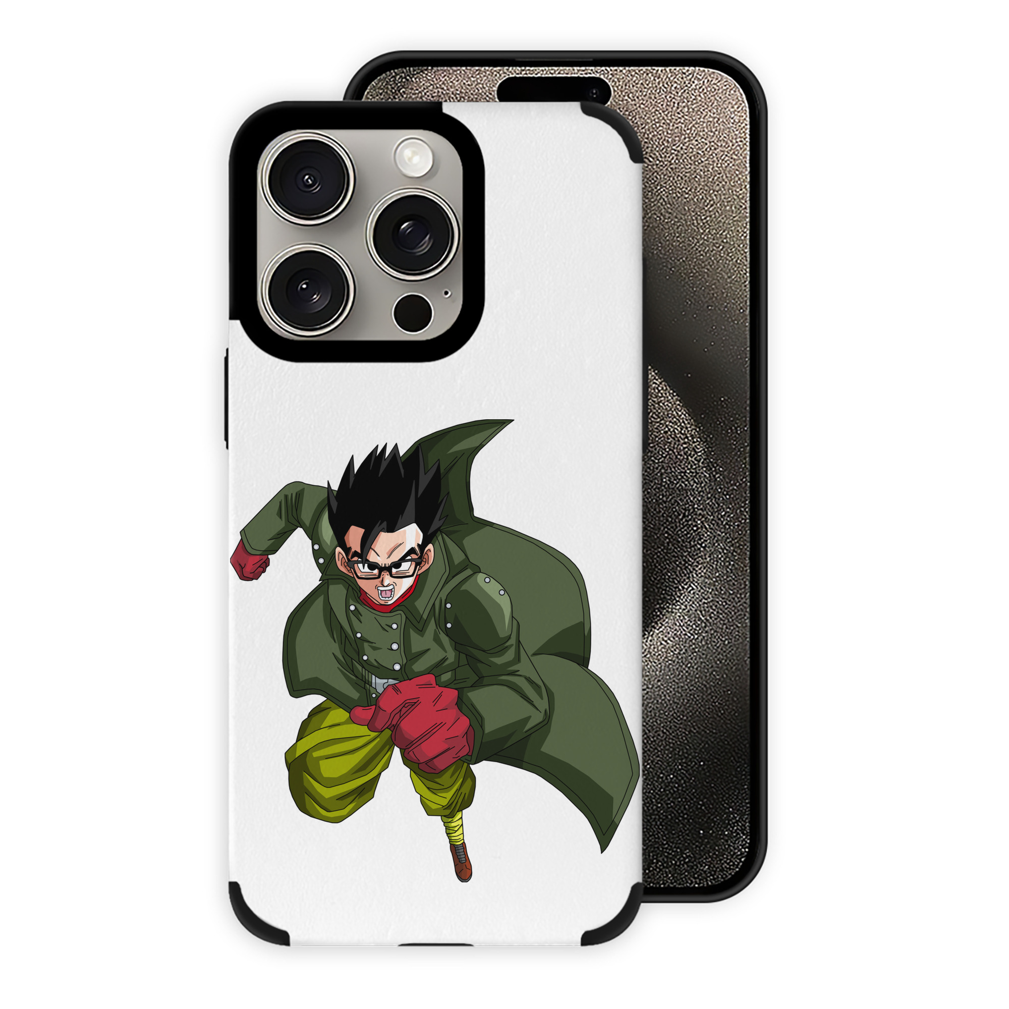 （画像用） ドラゴンボール 孫 悟飯（そんごはん）DRAGON BALL Son Gohan 【iPhone15ProMax対応】 PUレザー スマホケース 耐衝撃＆黄変防止