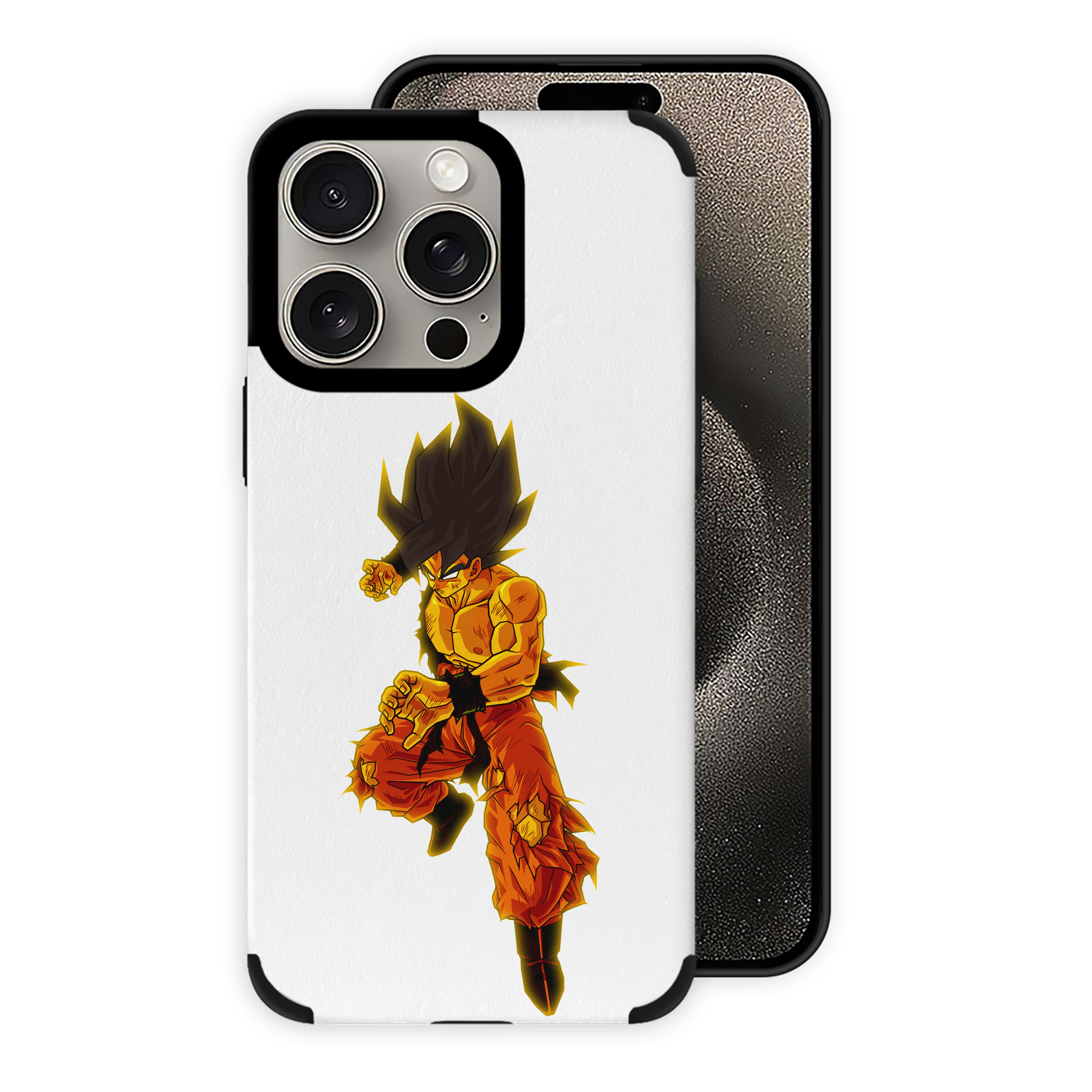 （画像用） ドラゴンボール 孫 悟飯（そんごはん）DRAGON BALL Son Gohan 【iPhone15ProMax対応】 PUレザー スマホケース 耐衝撃＆黄変防止