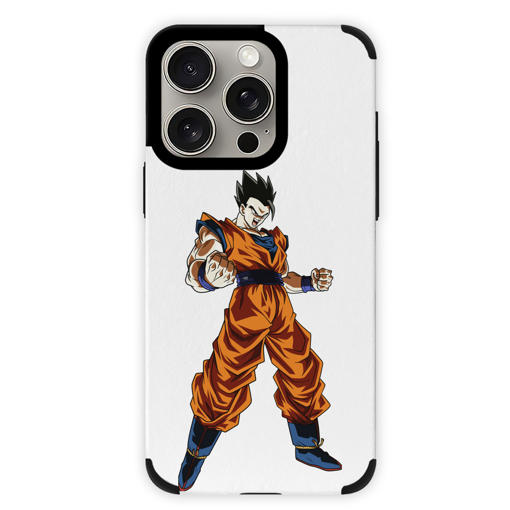 （画像用） ドラゴンボール 孫 悟飯（そんごはん）DRAGON BALL Son Gohan 【iPhone15ProMax対応】 PUレザー スマホケース 耐衝撃＆黄変防止