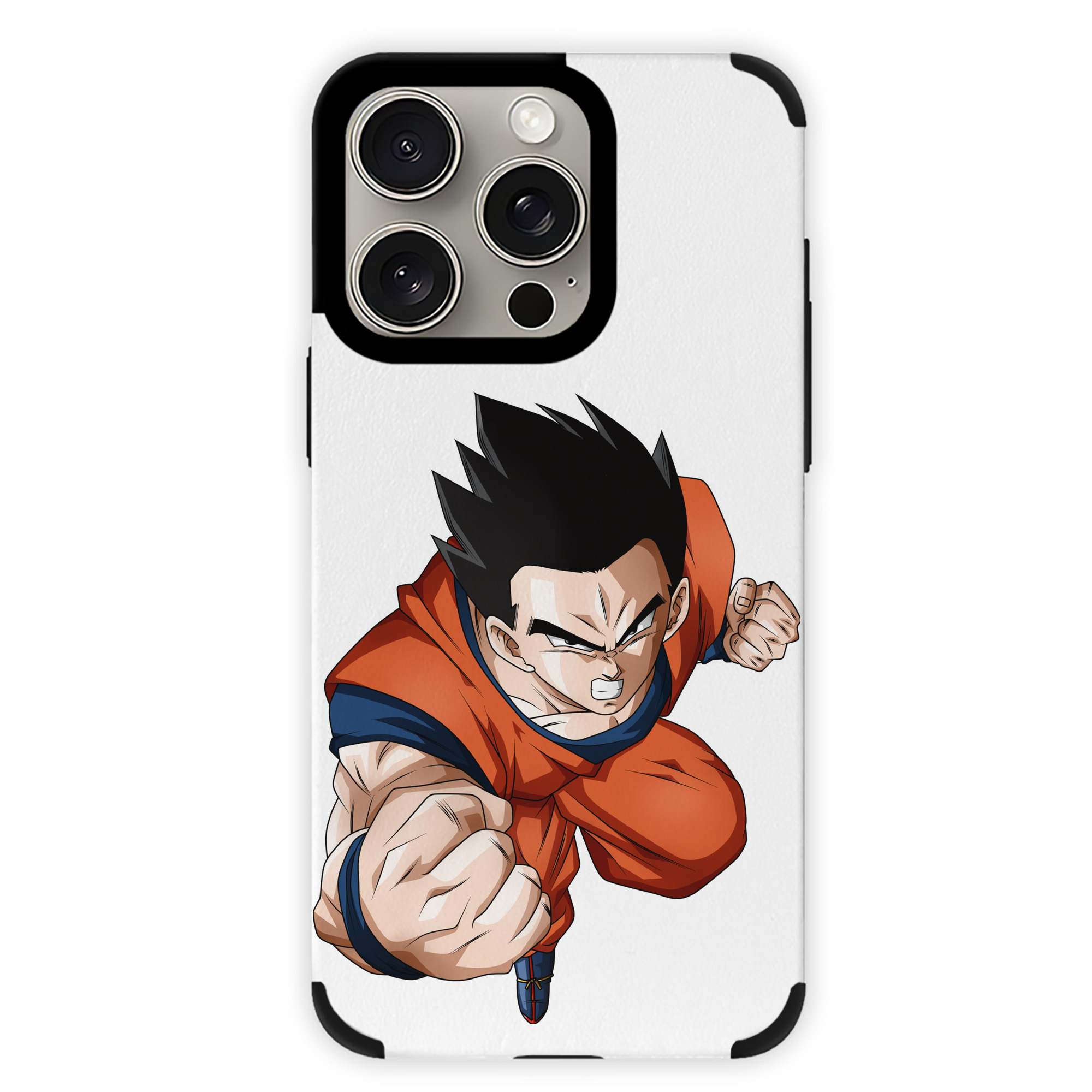 （画像用） ドラゴンボール 孫 悟飯（そんごはん）DRAGON BALL Son Gohan 【iPhone15ProMax対応】 PUレザー スマホケース 耐衝撃＆黄変防止