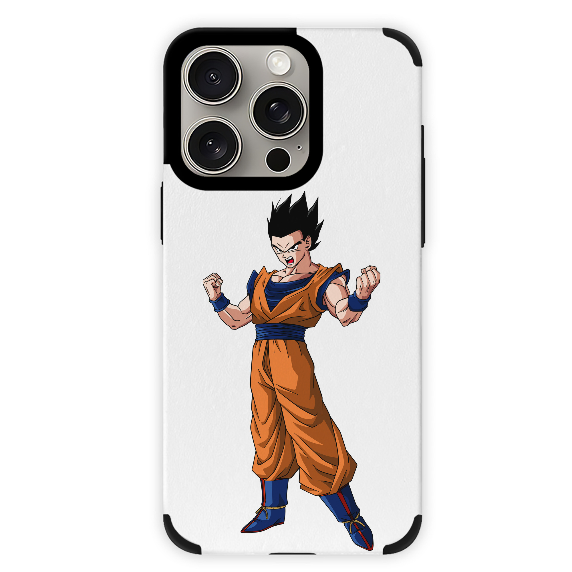 （画像用） ドラゴンボール 孫 悟飯（そんごはん）DRAGON BALL Son Gohan 【iPhone15ProMax対応】 PUレザー スマホケース 耐衝撃＆黄変防止