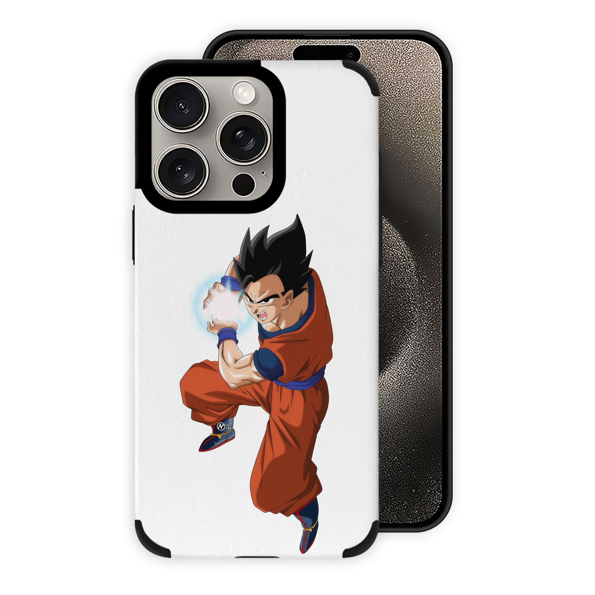 （画像用） ドラゴンボール 孫 悟飯（そんごはん）DRAGON BALL Son Gohan 【iPhone15ProMax対応】 PUレザー スマホケース 耐衝撃＆黄変防止