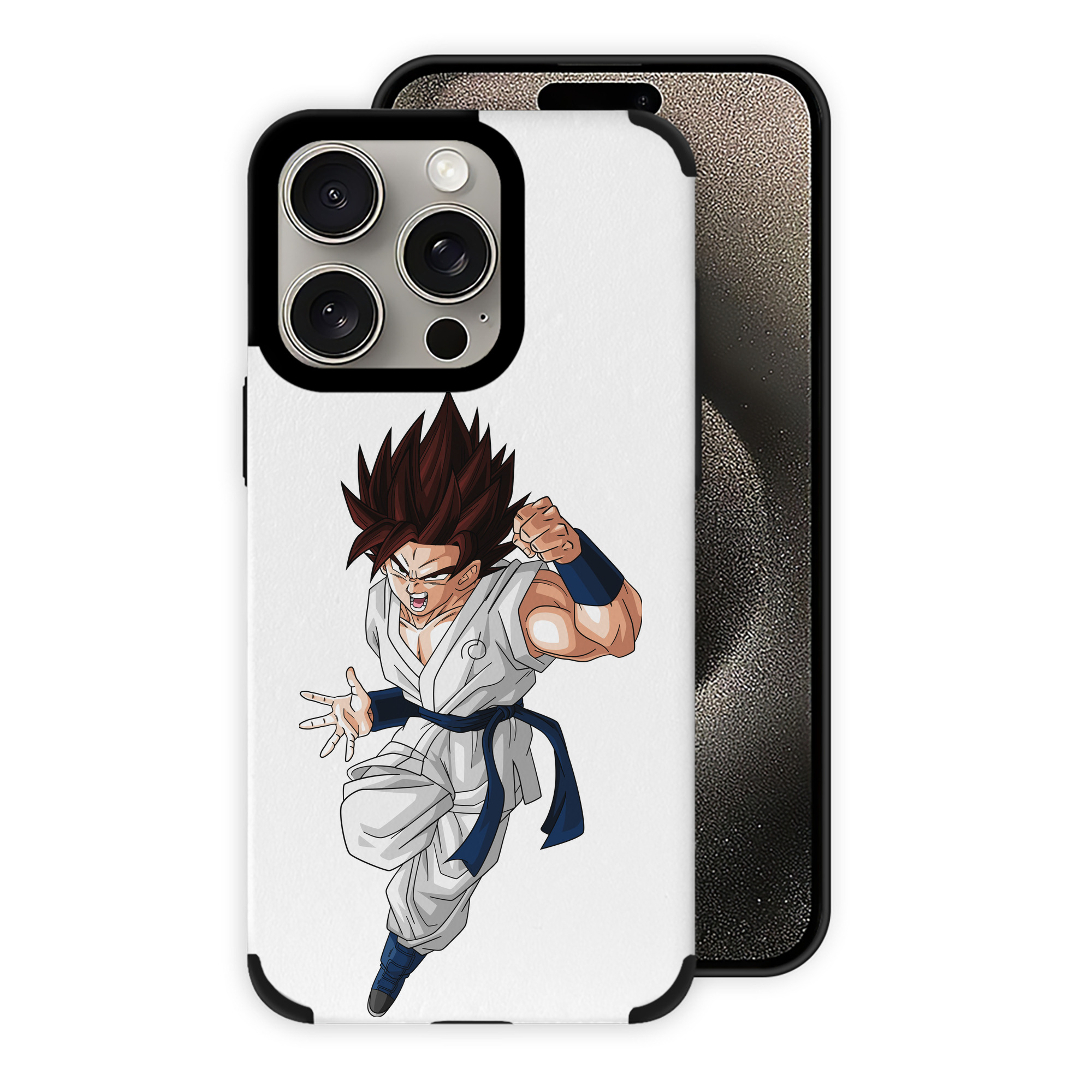 （画像用） ドラゴンボール 孫 悟飯（そんごはん）DRAGON BALL Son Gohan 【iPhone15ProMax対応】 PUレザー スマホケース 耐衝撃＆黄変防止