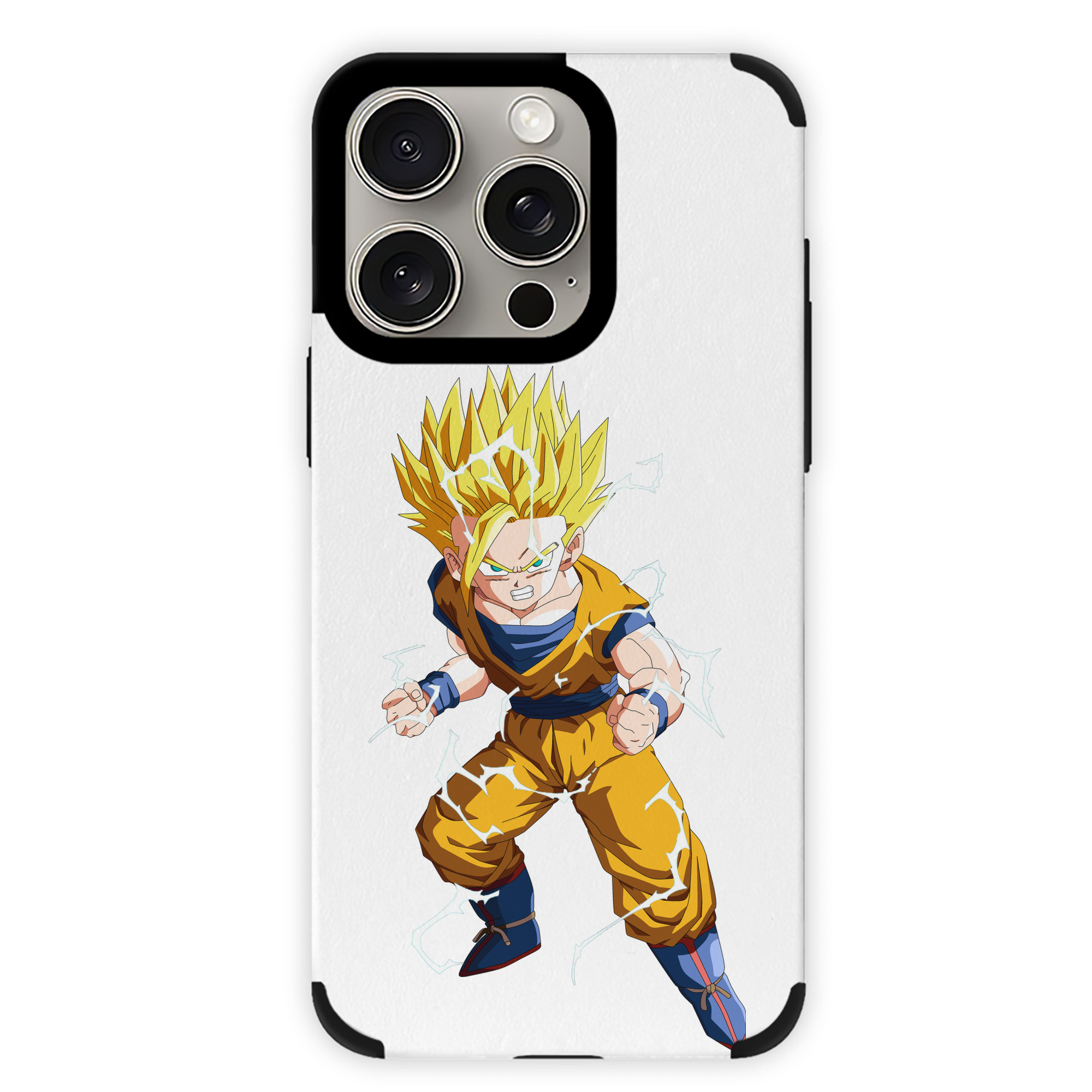 （画像用） ドラゴンボール 孫 悟飯（そんごはん）DRAGON BALL Son Gohan 【iPhone15ProMax対応】 PUレザー スマホケース 耐衝撃＆黄変防止