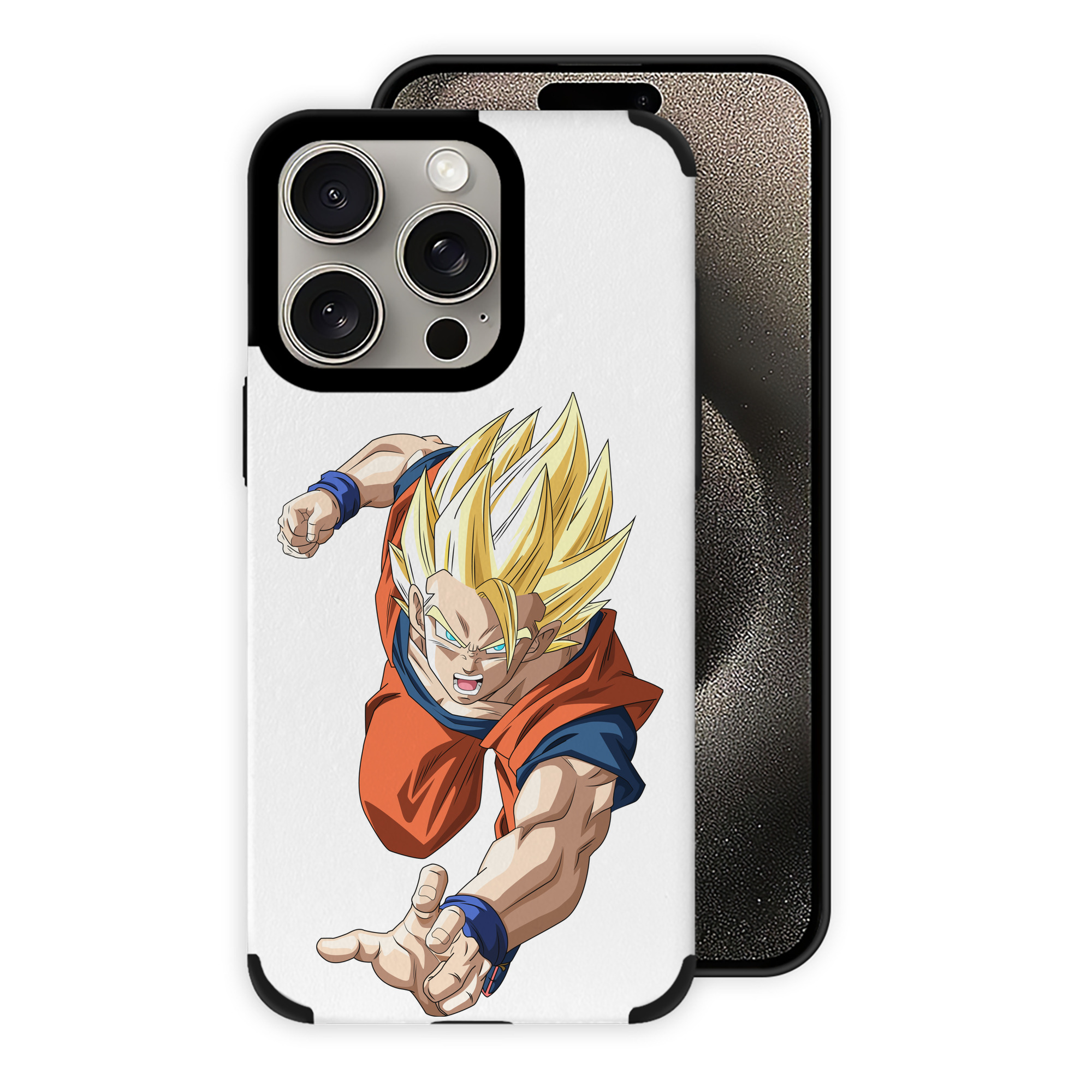 （画像用） ドラゴンボール 孫 悟飯（そんごはん）DRAGON BALL Son Gohan 【iPhone15ProMax対応】 PUレザー スマホケース 耐衝撃＆黄変防止
