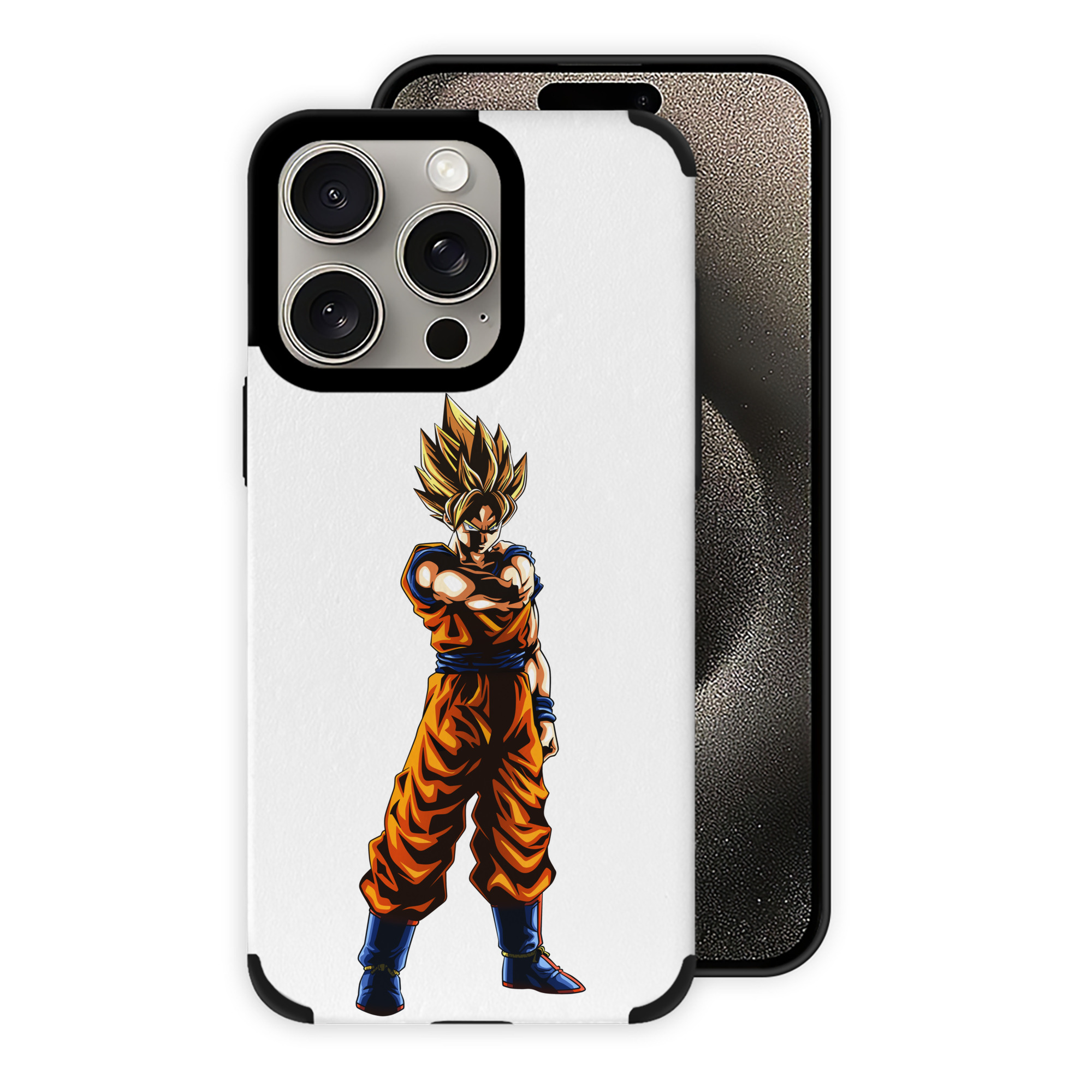 （画像用） ドラゴンボール 孫 悟飯（そんごはん）DRAGON BALL Son Gohan 【iPhone15ProMax対応】 PUレザー スマホケース 耐衝撃＆黄変防止
