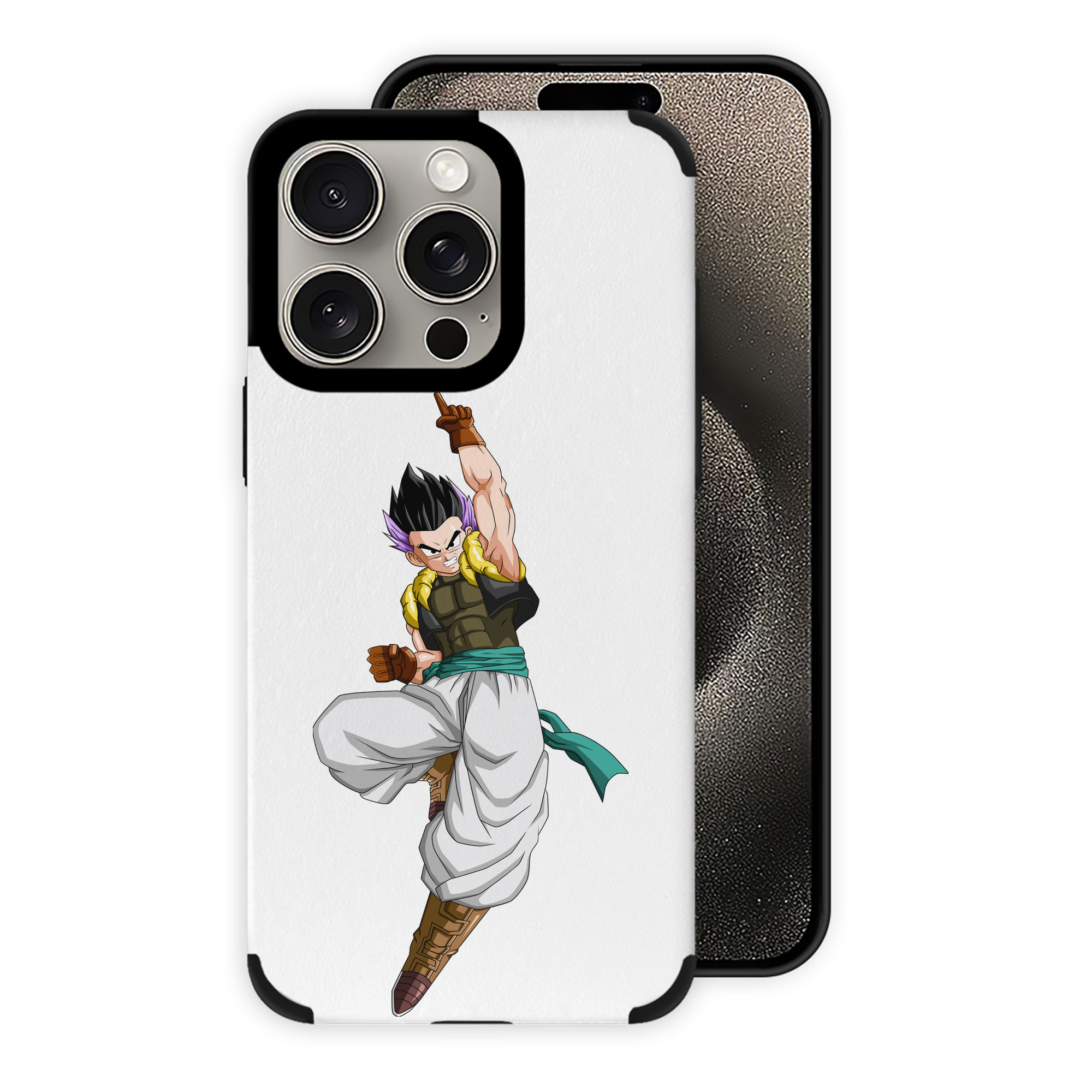 （画像用） ドラゴンボール 孫 悟飯（そんごはん）DRAGON BALL Son Gohan 【iPhone15ProMax対応】 PUレザー スマホケース 耐衝撃＆黄変防止